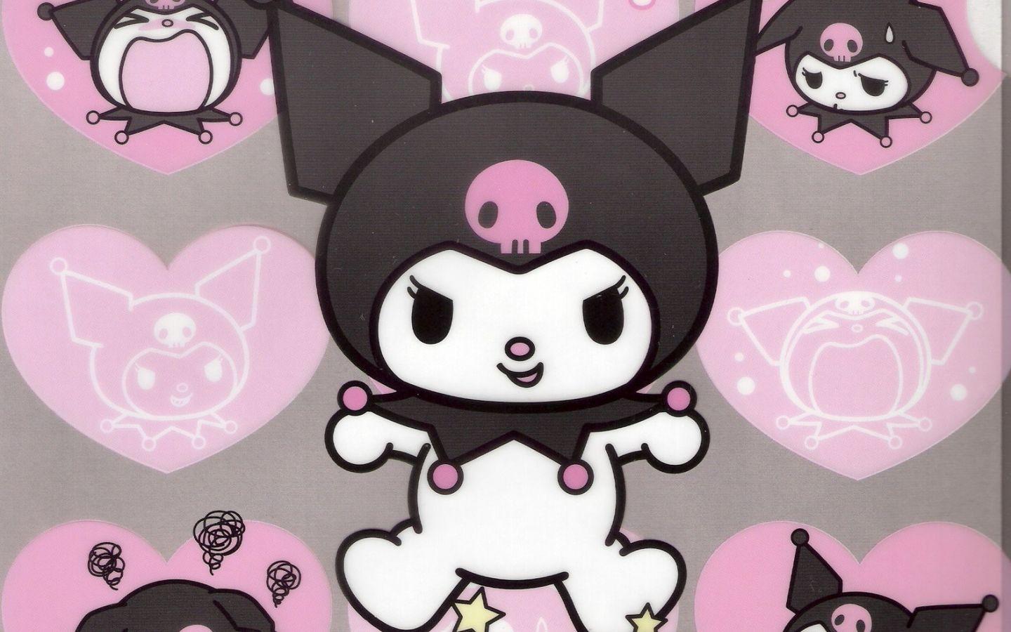 Enwallpaper  Kuromi Wallpaper Download httpswwwenwallpapercomkuromiwallpaper3  Kuromi Wallpaper Free Full HD Download use for mobile and desktop  Discover more Aesthetic Character Cute Hello Kitty Kuromi Wallpapers   Facebook
