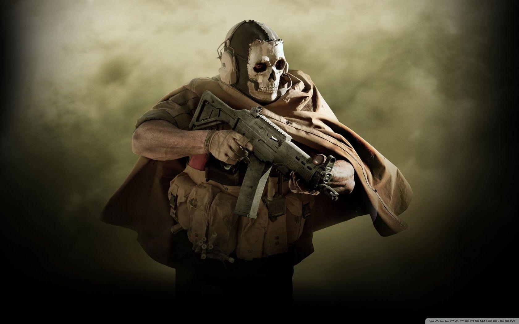 1680x1050 Call of Duty Modern Warfare 2019 Ghost Ultra HD Desktop Background Wallpaper for 4K UHD TV : Widescreen & UltraWide Desktop & Laptop : Tablet
