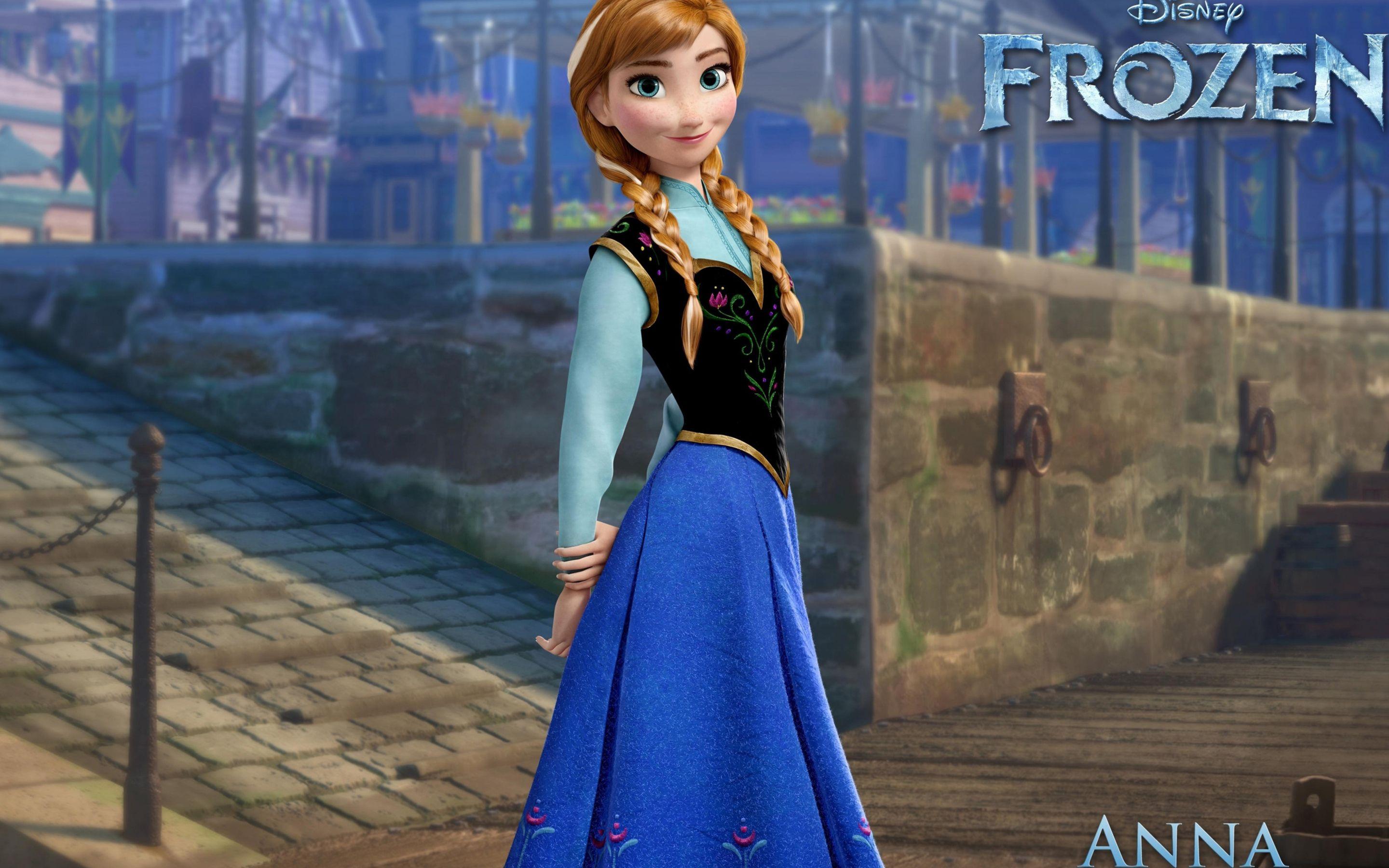 2880x1800 Frozen Anna Macbook Pro Retina HD 4k Wallpaper, Image, Background, Photo and Picture