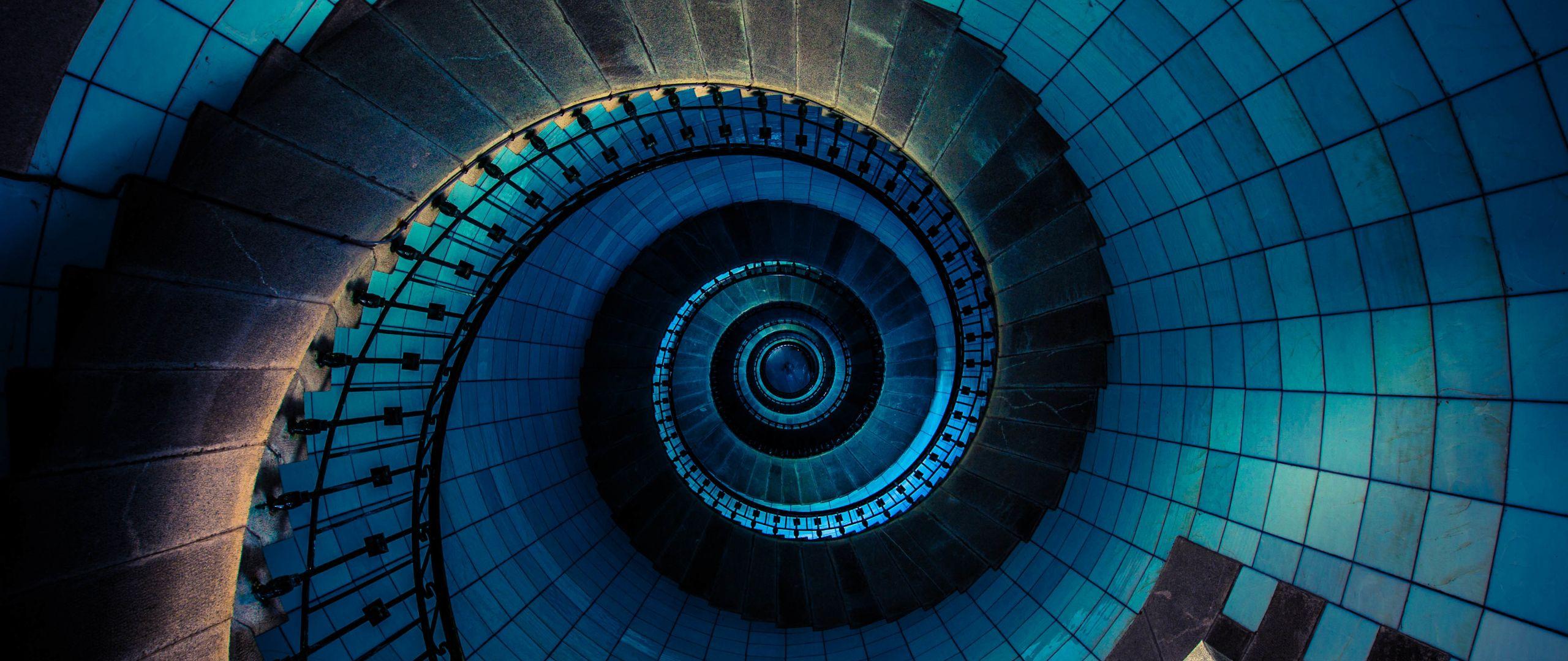 2560x1080 Download 2560x1080 wallpaper spiral, stairs, architecture, house, building, dual wide, widescreen, 2560x1080 HD image, background, 18356