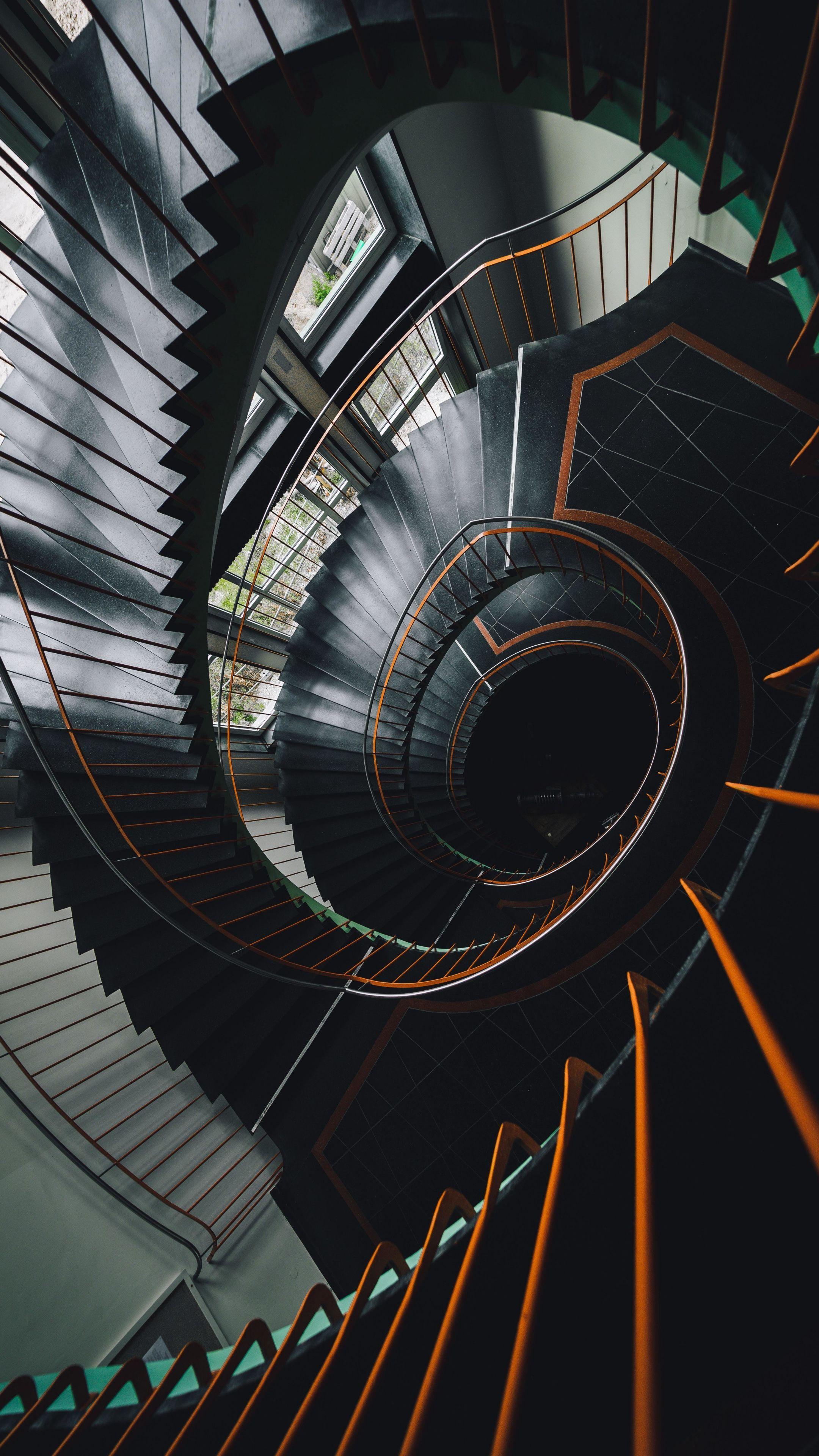 Spiral Stairs Wallpapers - Top Free Spiral Stairs Backgrounds