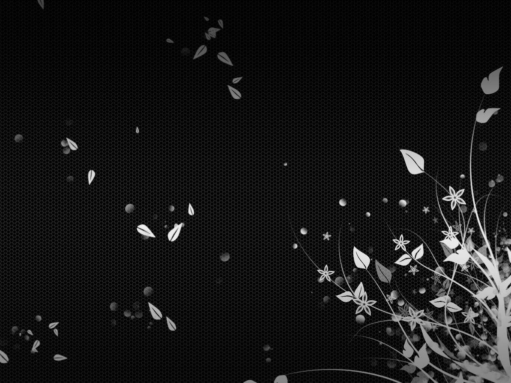 1024x768 A Black Wallpaper