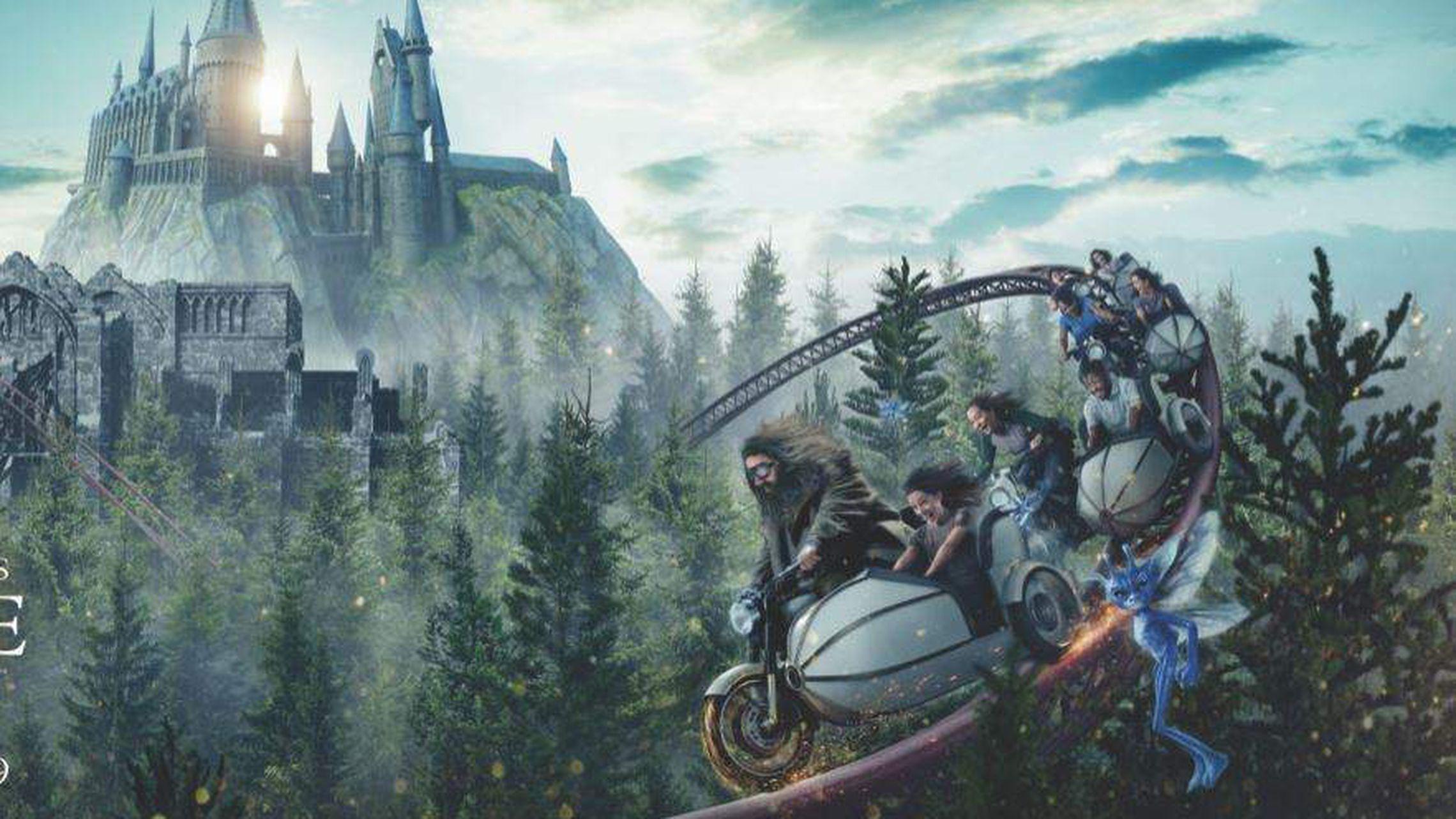2280x1282 New Hagrid coaster at Universal Orlando will take Harry Potter fans into Forbidden Forest