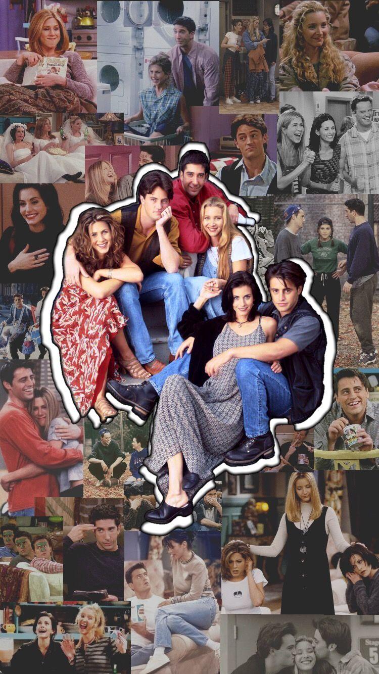 750x1334 Friends Wallpaper. Cute friends, Friends wallpaper, Friends collage