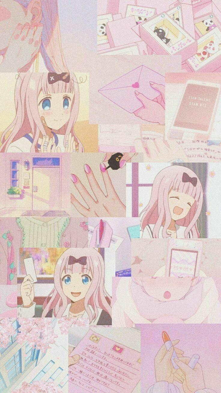 736x1308 wallpaper. Cute anime wallpaper, Pink wallpaper anime, Anime wallpaper