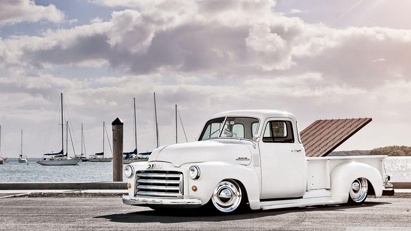 1366x768 classic truck wallpaper Collection