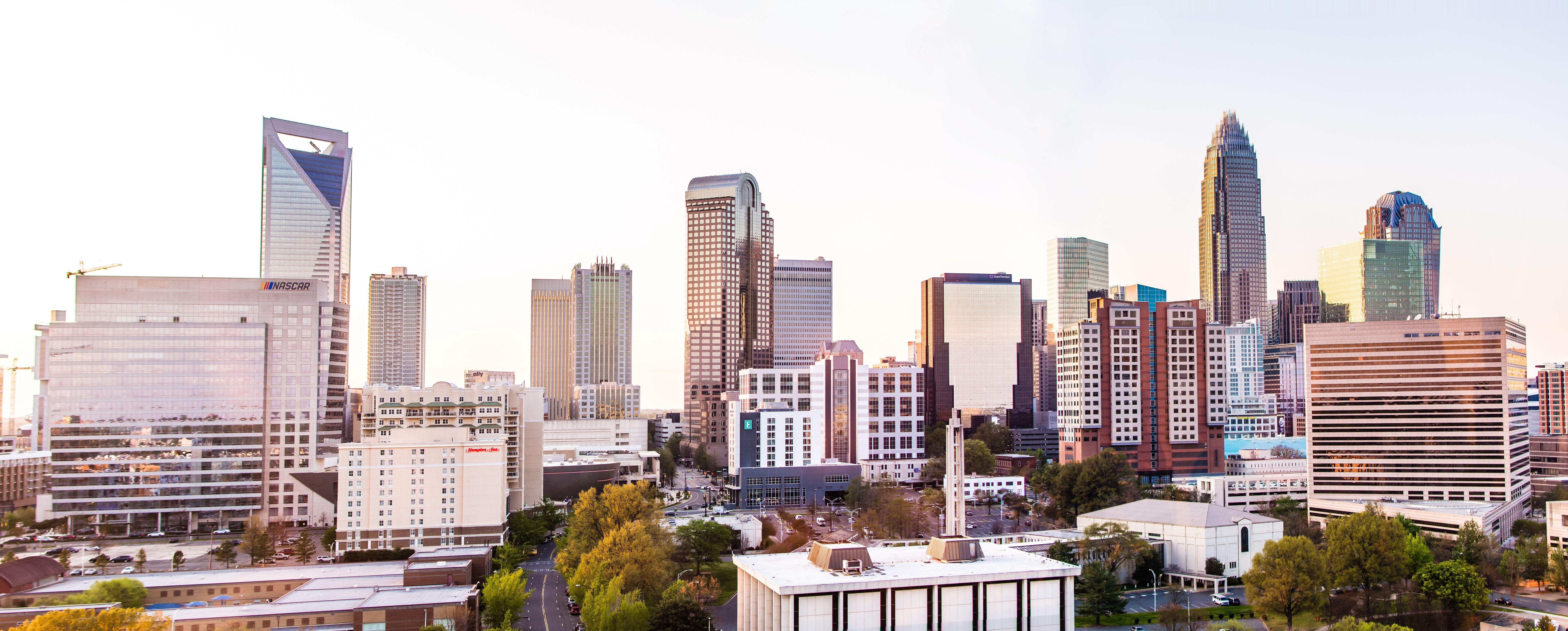 8192x3297 Free of charlotte, city, cityscape