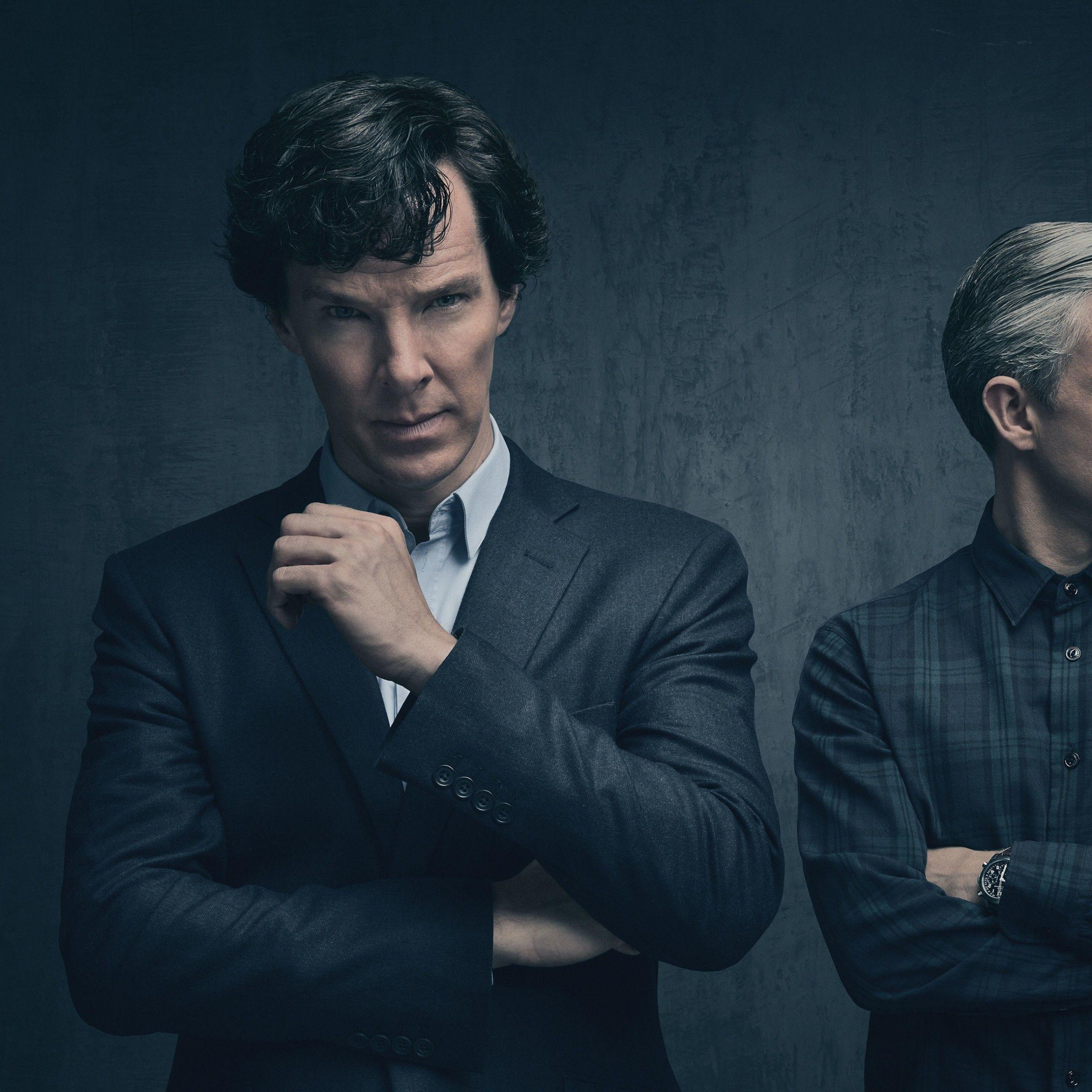 2560x2560 Wallpaper Sherlock, Season Benedict Cumberbatch, Sherlock Holmes, Martin Freeman, TV Series,. Wallpaper for iPhone, Android, Mobile and Desktop