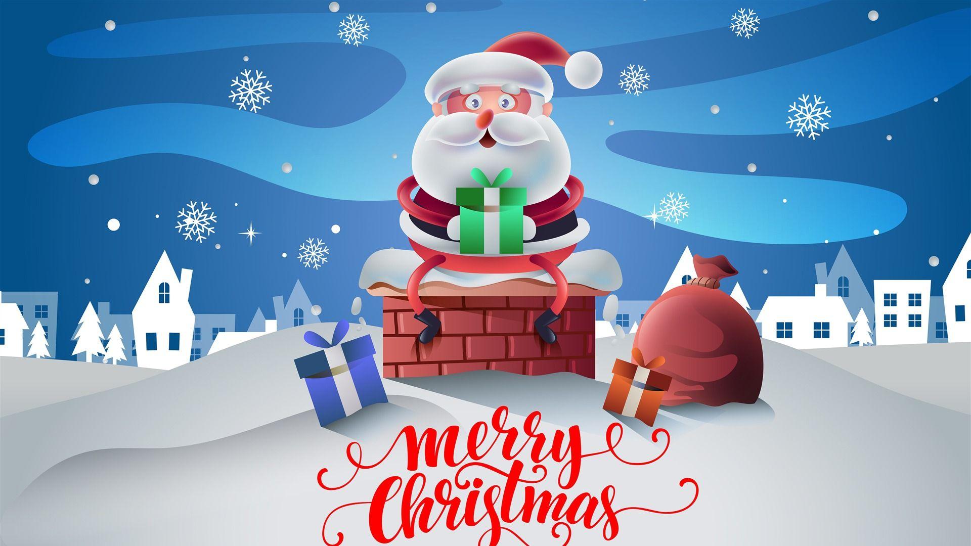 1920x1080 Merry Christmas HD Wallpaper 1080p 2019 Collection