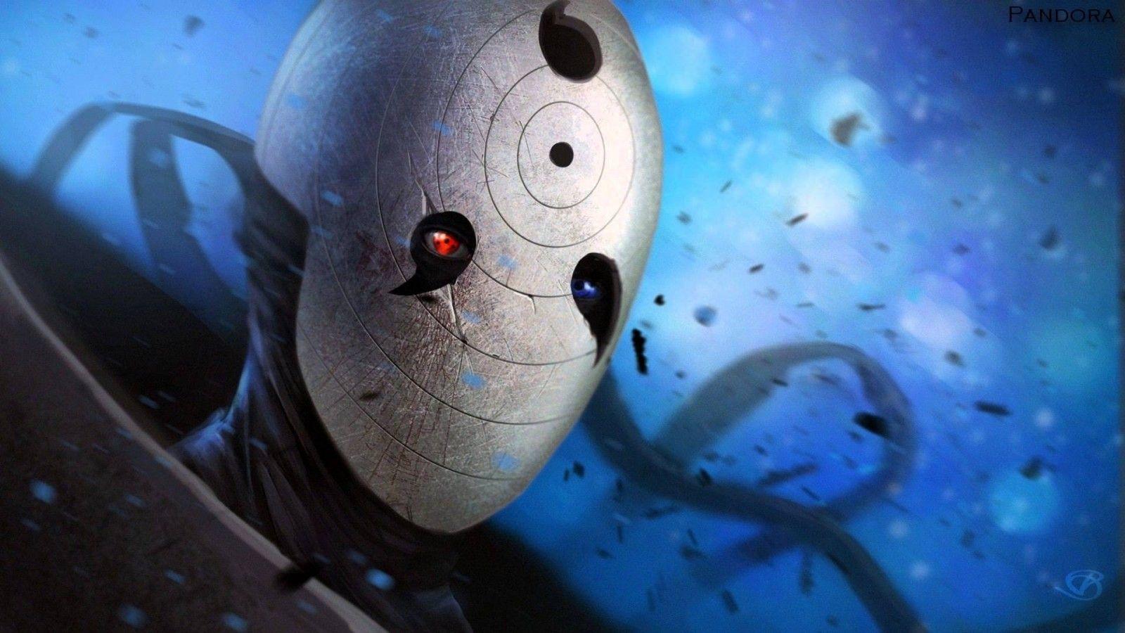 1600x900 anime, space, fish, blue, Naruto Shippuuden, Sharingan, underwater, realistic, Uchiha Obito, Tobi, Rinnegan, biology, screenshot, computer wallpaper, atmosphere of earth, outer space, marine biology. Mocah.org HD Desktop Wallpaper