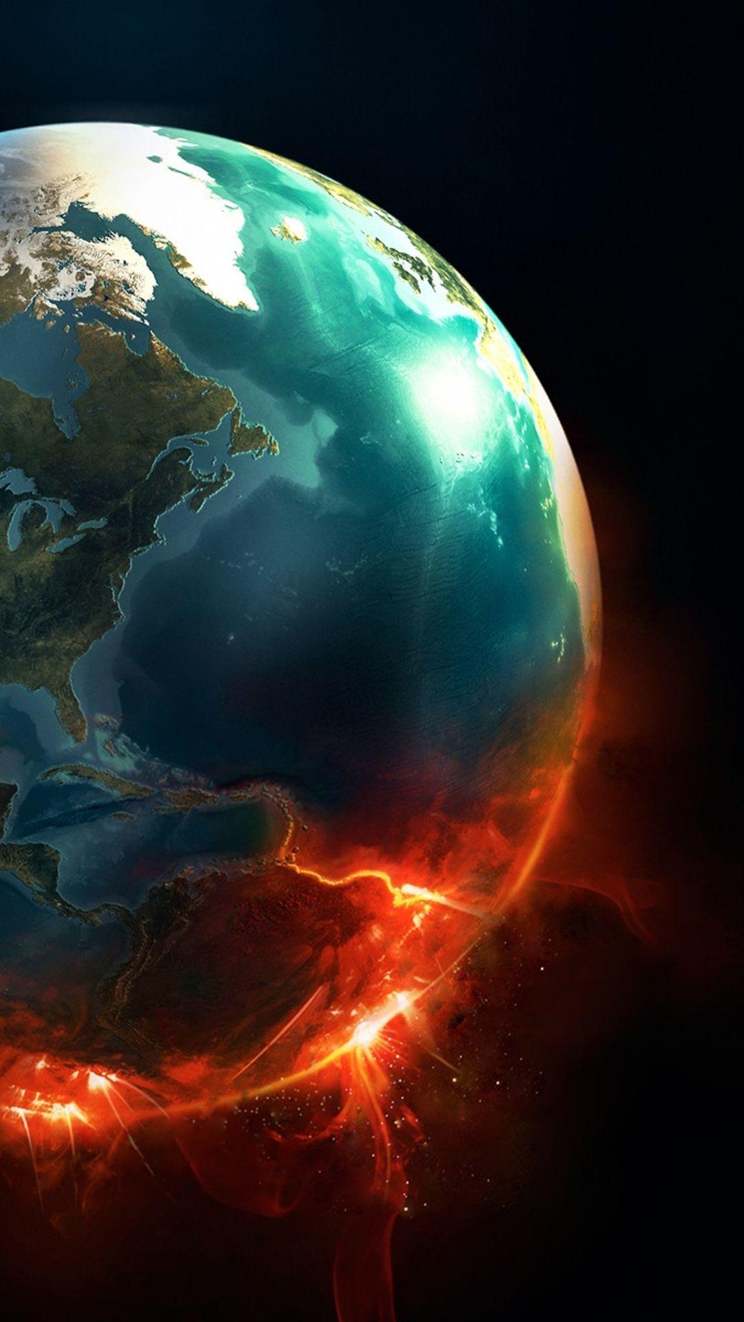 Burning Earth Wallpapers Top Free Burning Earth Backgrounds WallpaperAccess