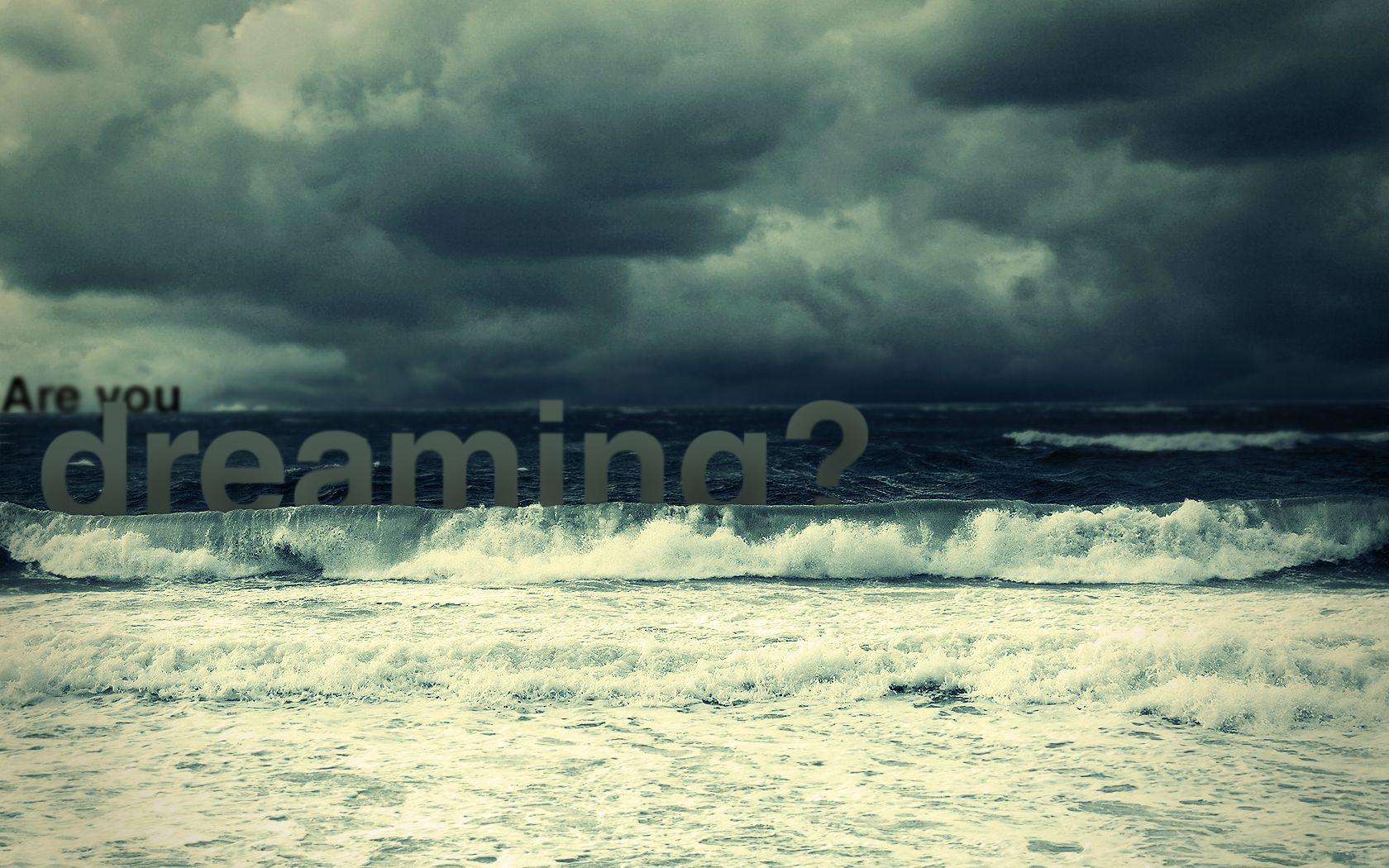 1680x1050 I made a wallpaper- Are you dreaming?