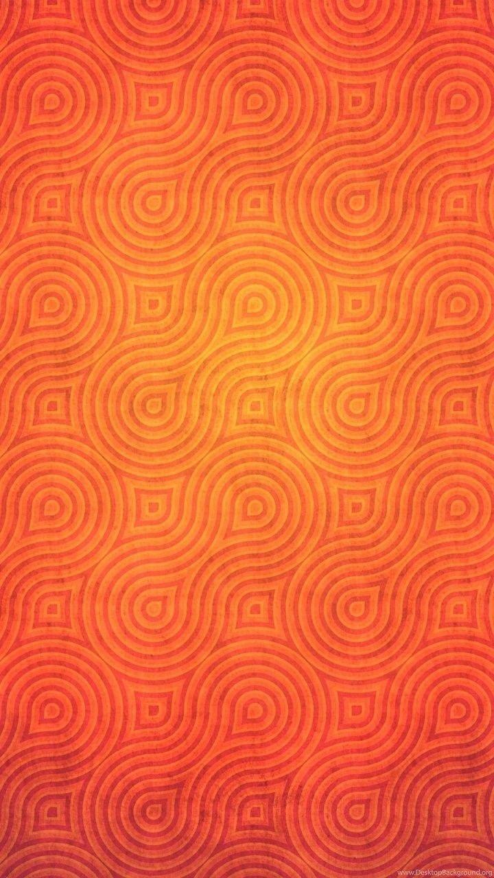 720x1280 Abstract Pattern In Orange Color iPhone Android Mobile Wallpaper. Desktop Background