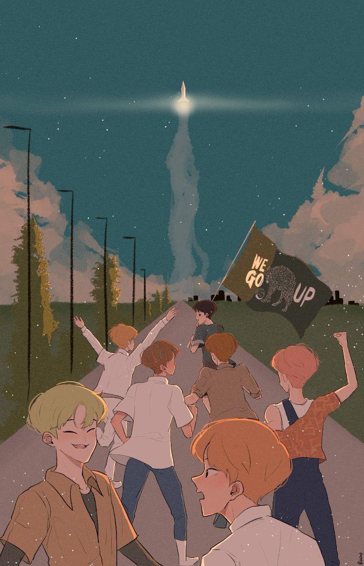 750x1165 NCT Dream Fanart. Ilustrasi karakter, Ilustrasi, Ilustrasi kartun