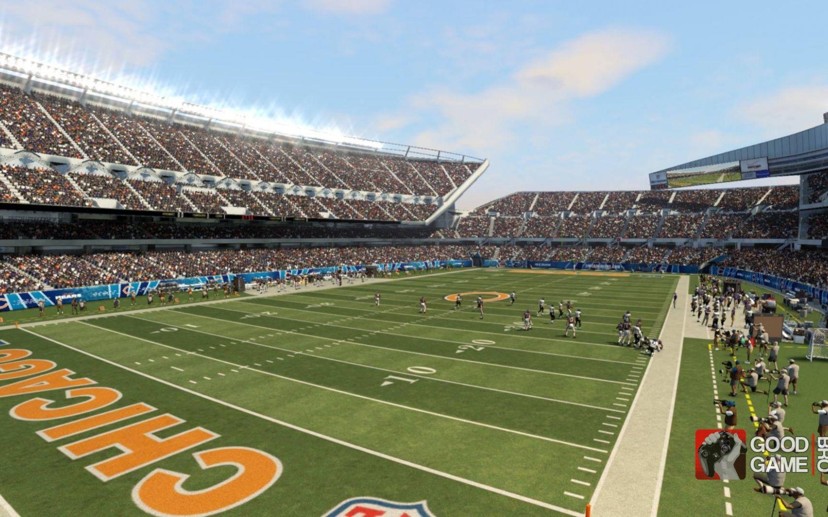 Free download Wallpapers Backgrounds Soldier Field Stadium Chicago