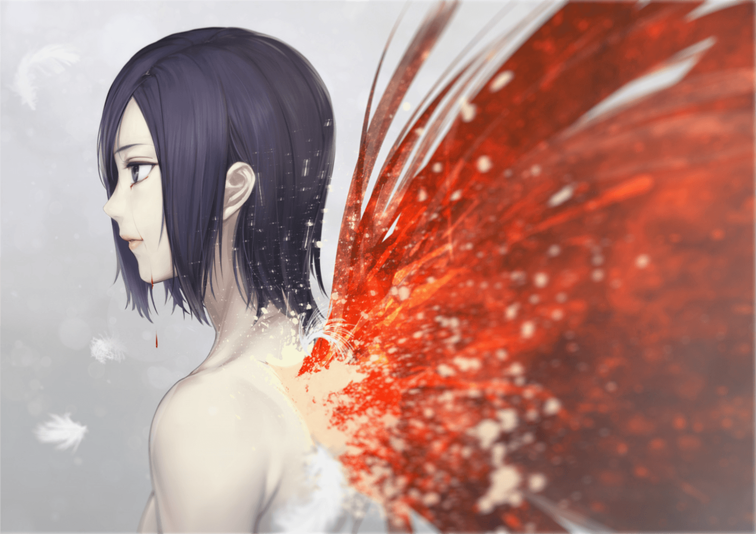 Tokyo Ghoul Touka Wings Wallpapers - Top Free Tokyo Ghoul Touka Wings ...