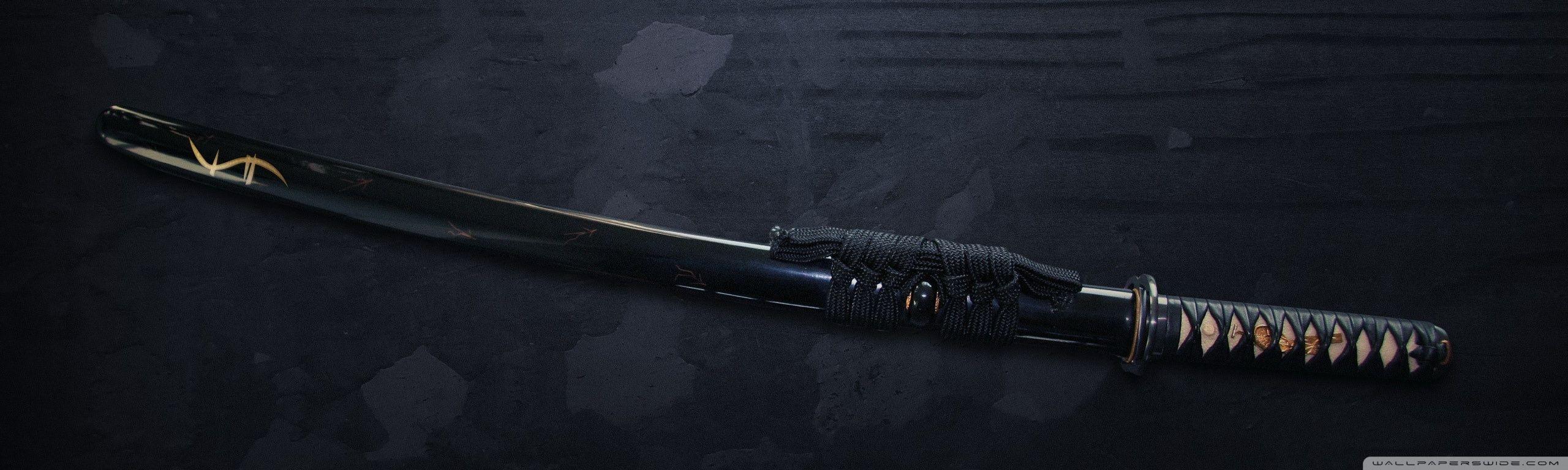 2560x768 Ninja Sword ❤ 4K HD Desktop Wallpaper for • Dual Monitor Desktops