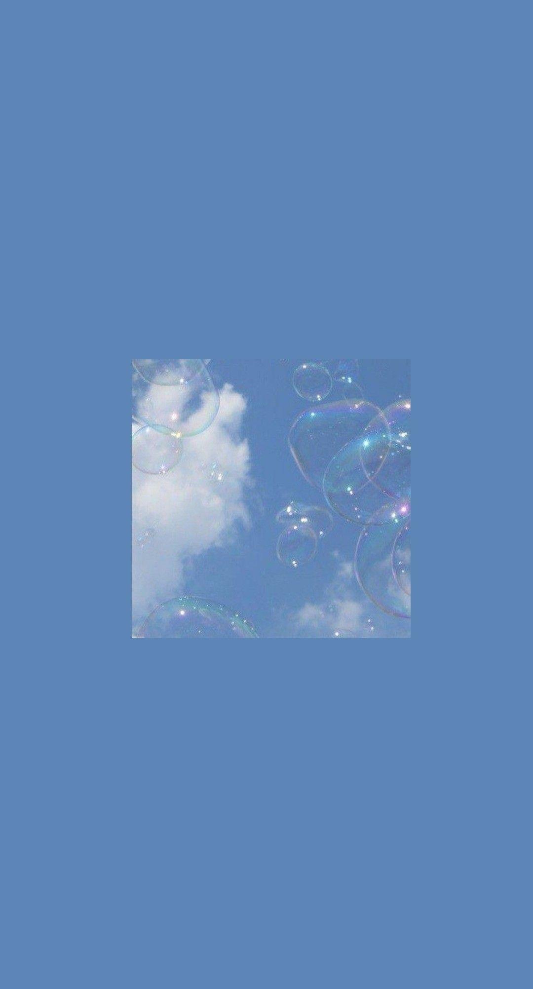 1080x2004 Bubbles. wallpaper #bluewallpaper #bluewallpaperiphone #bluewallpap. Aesthetic iphone wallpaper, Aesthetic pastel wallpaper, Blue wallpaper iphone