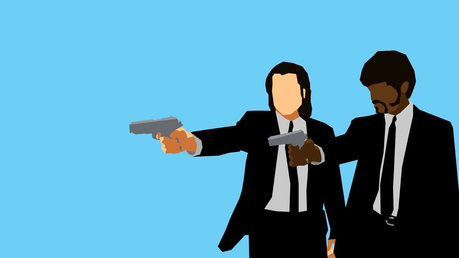 Pulp Fiction Minimalist Wallpapers Top Free Pulp Fiction Minimalist Backgrounds Wallpaperaccess