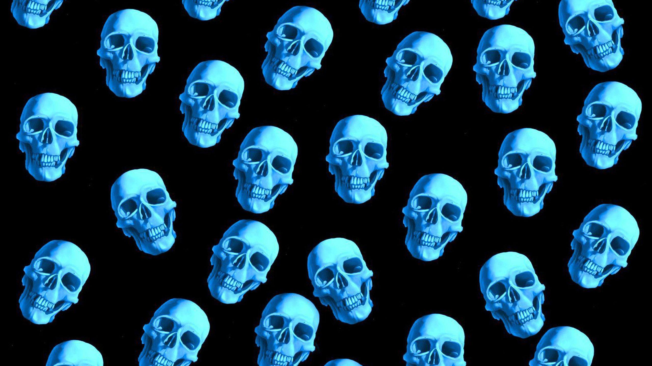 2560x1440 Skull Wallpaper HD