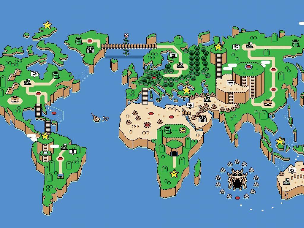 1024x768 Mario 4K wallpaper for your desktop or mobile screen free and easy to download