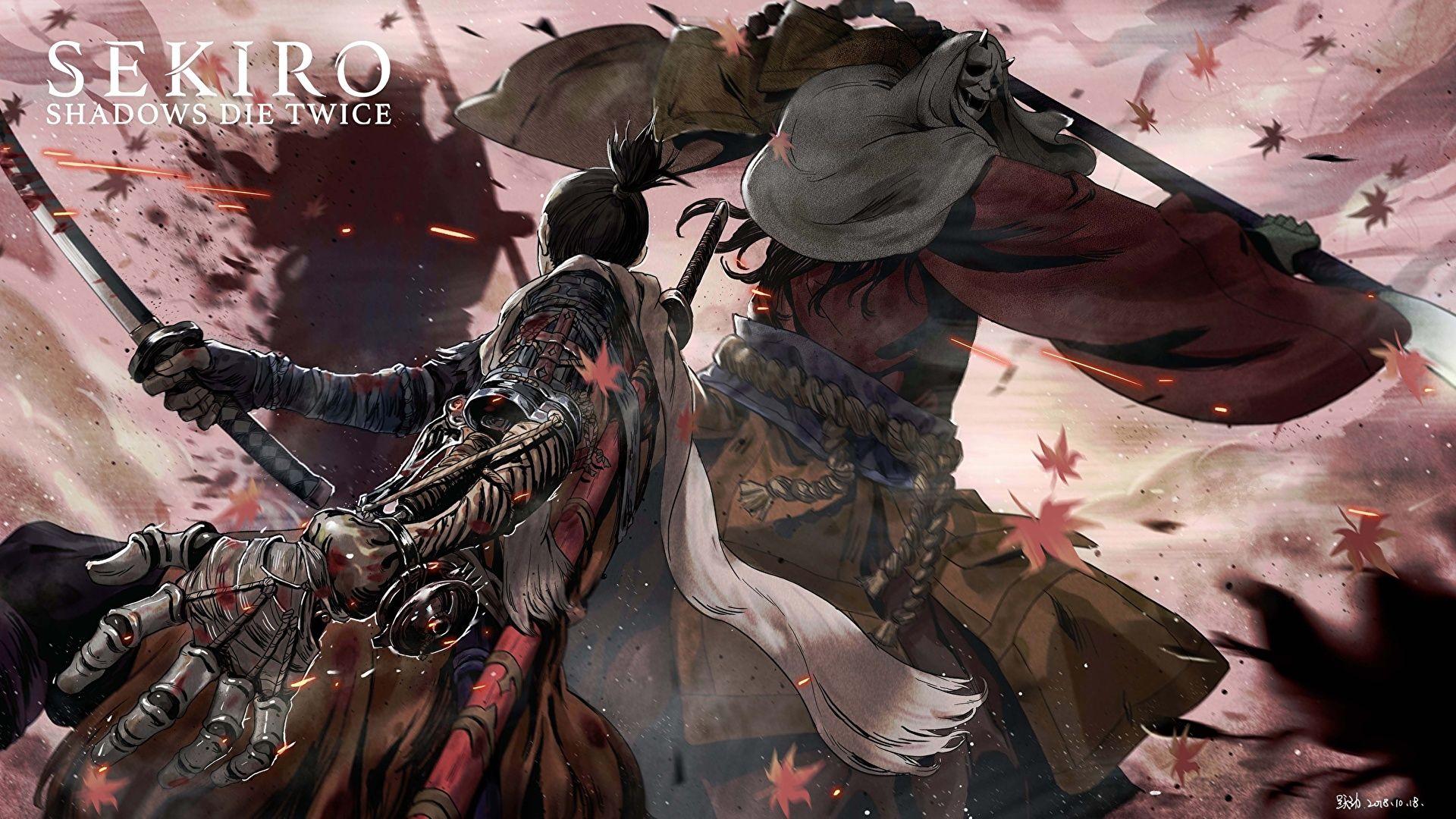 1920x1080 Photos Sekiro: Shadows Die Twice ninjas Swords Samurai 1920x1080