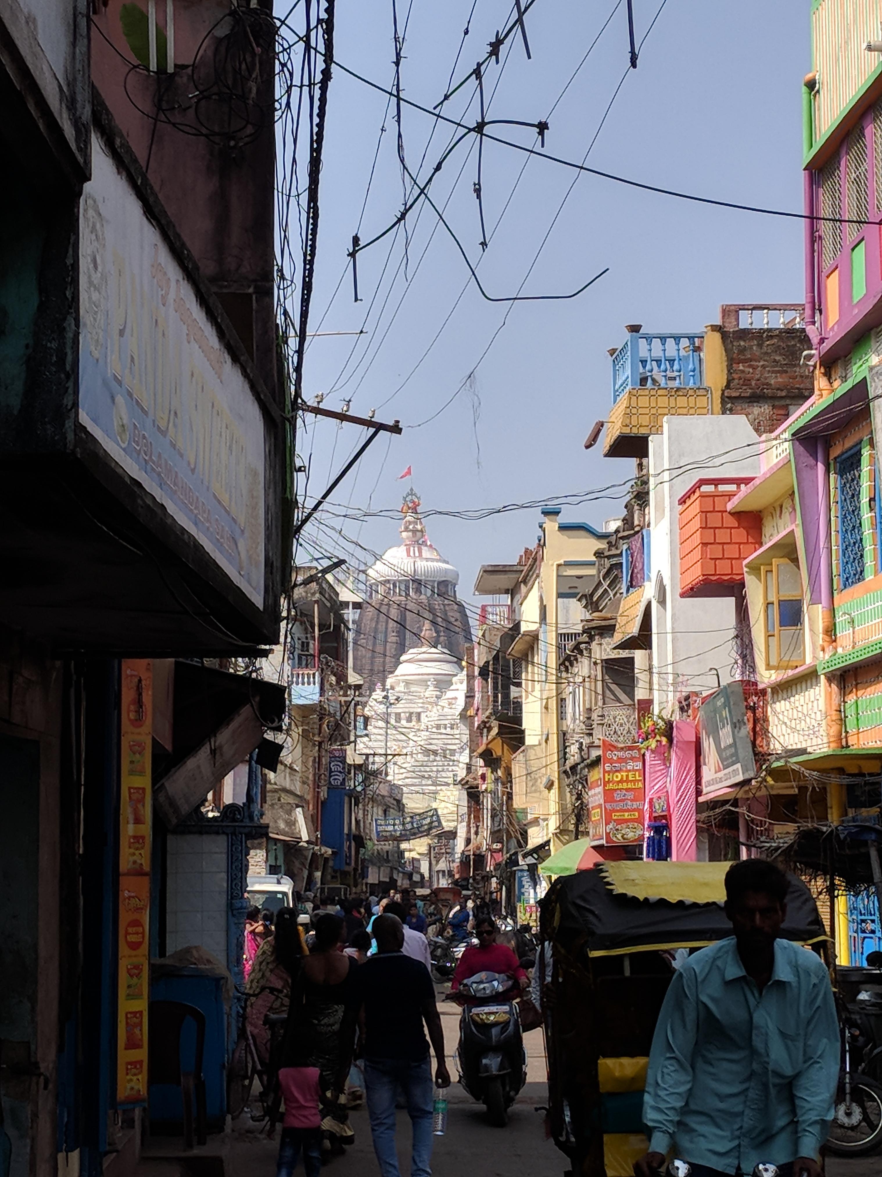 3036x4048 A distant view of Jagannath Temple