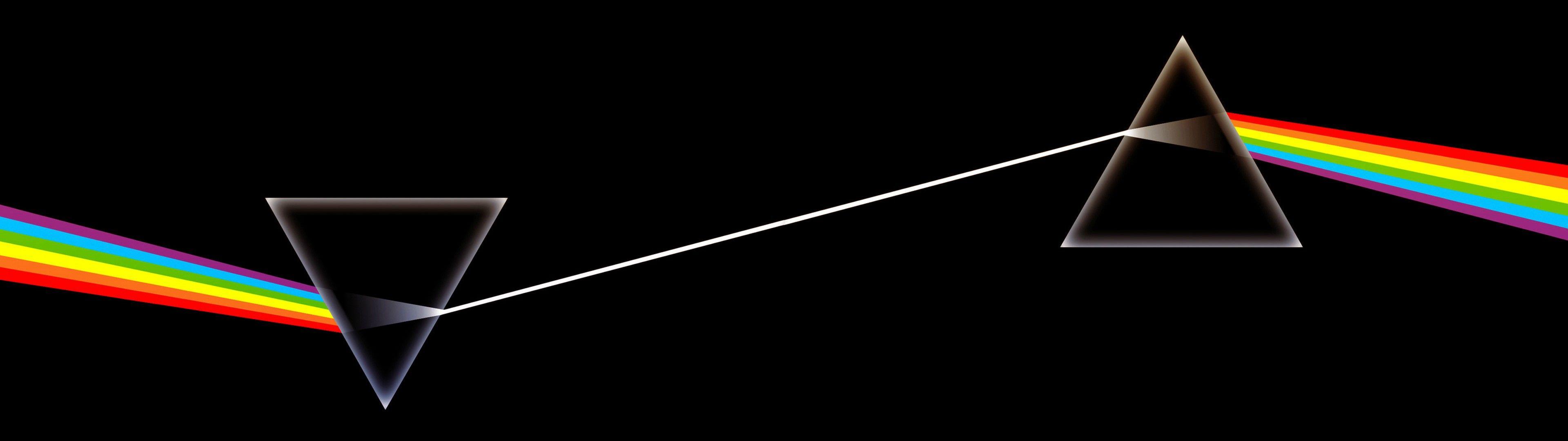 3840x1080 Pink Floyd Dark Side of the Moon (oc)