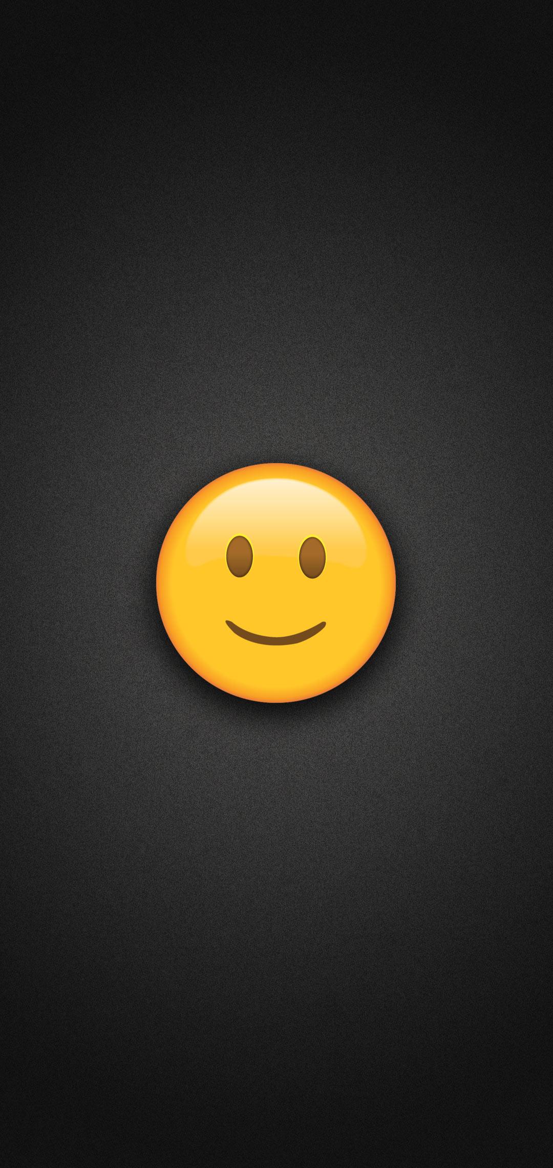 1080x2280 Happy Emoji Wallpaper