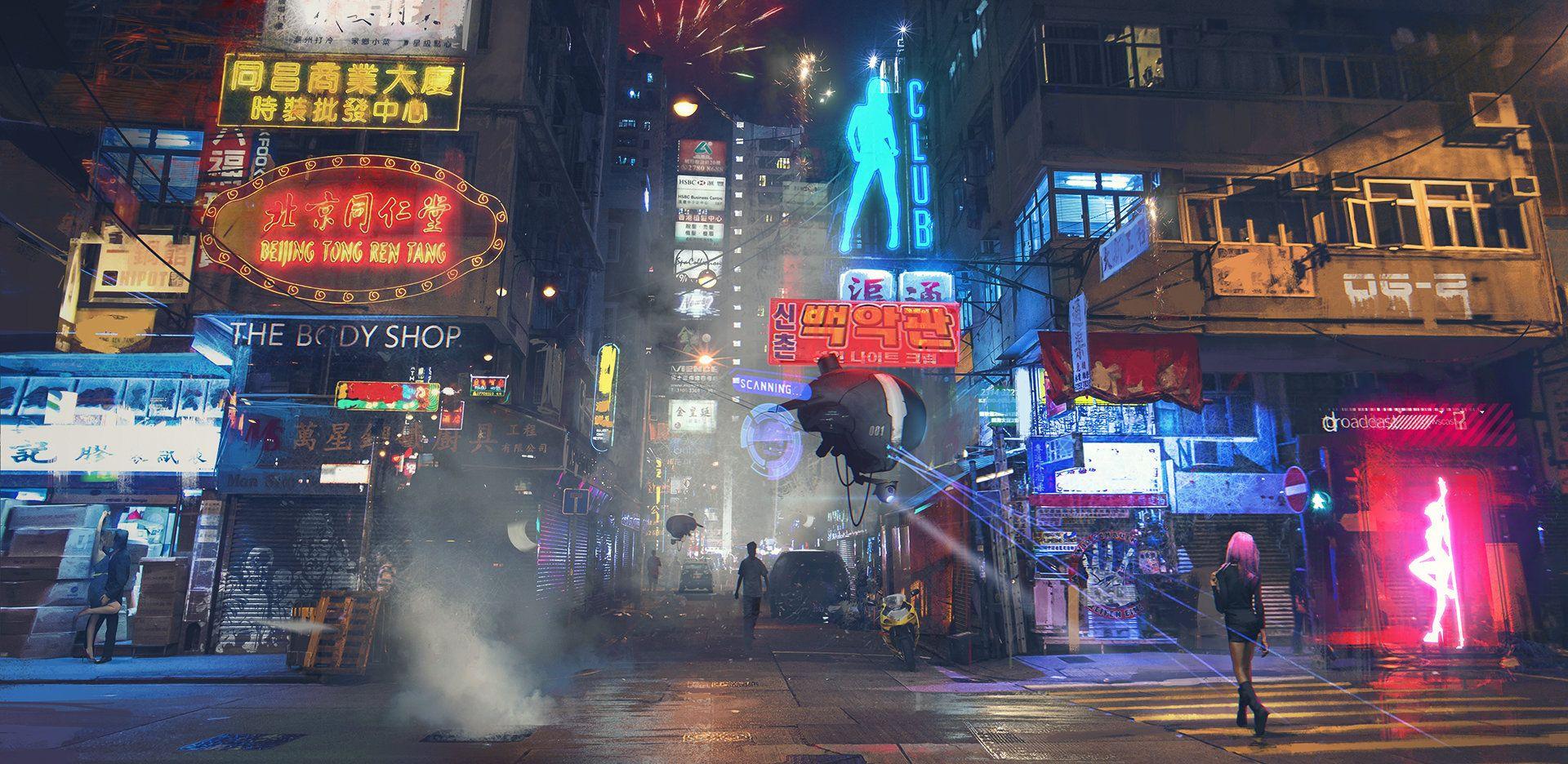 1920x936 Hong Kong Street Patrol, Sergey Zabelin