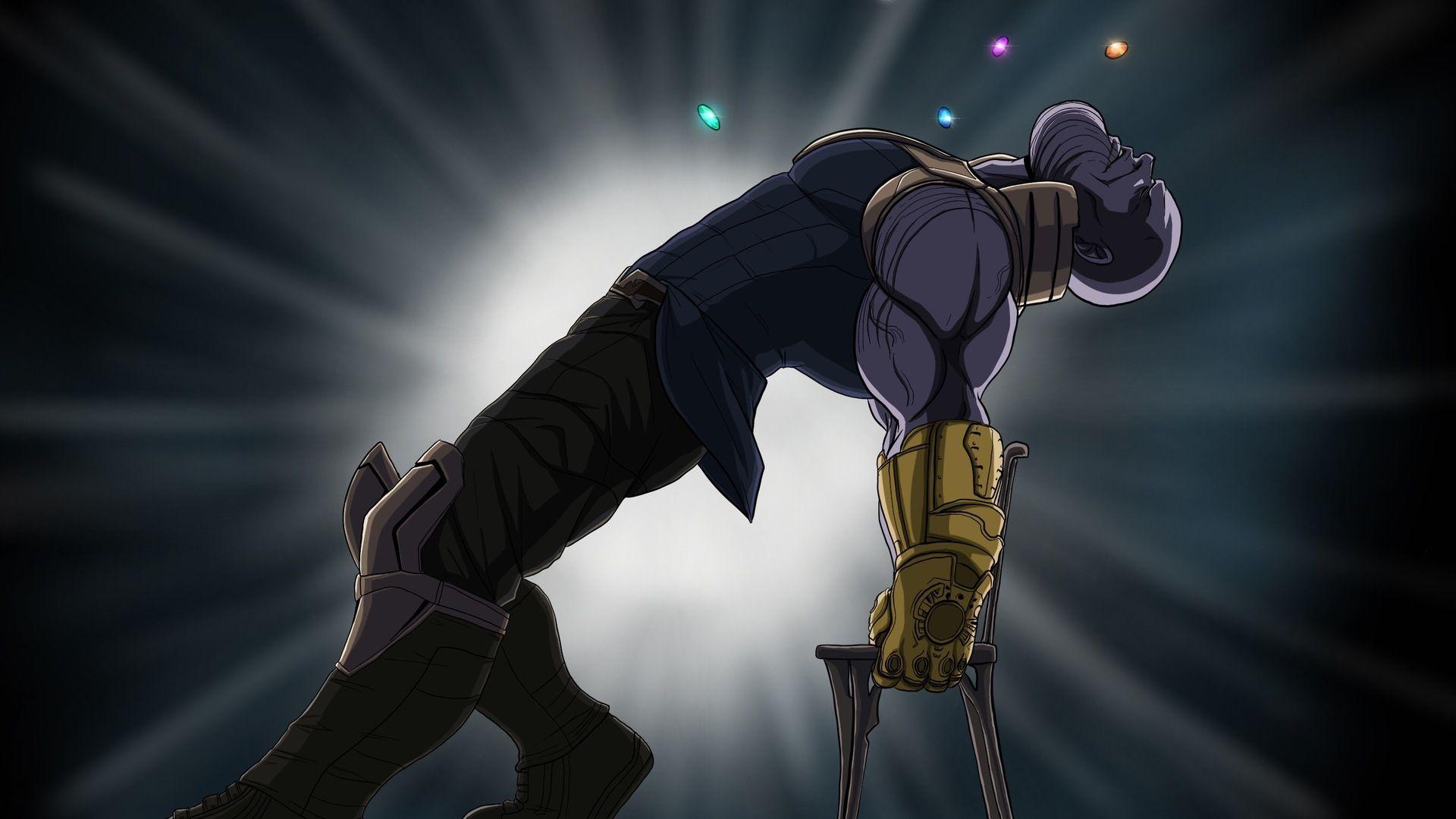 1920x1080 Thanos Funny Artwork Laptop Full HD 1080P HD 4k Wallpaper, Image, Background, Photo and Picture