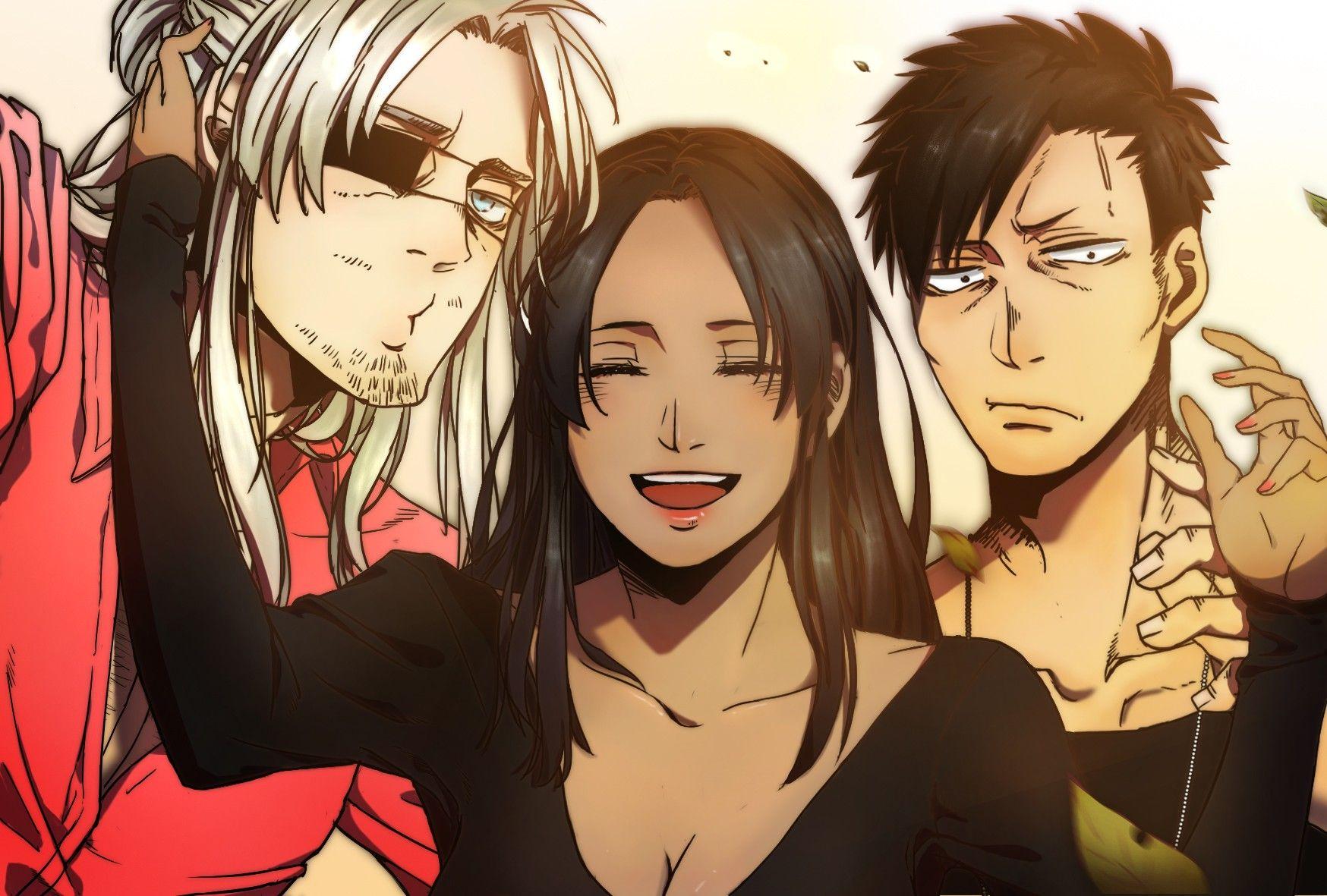 1748x1181 #Arcangelo Worick, #Nicolas Brown, #anime, #Gangsta, wallpaper. Mocah.org HD Desktop Wallpaper