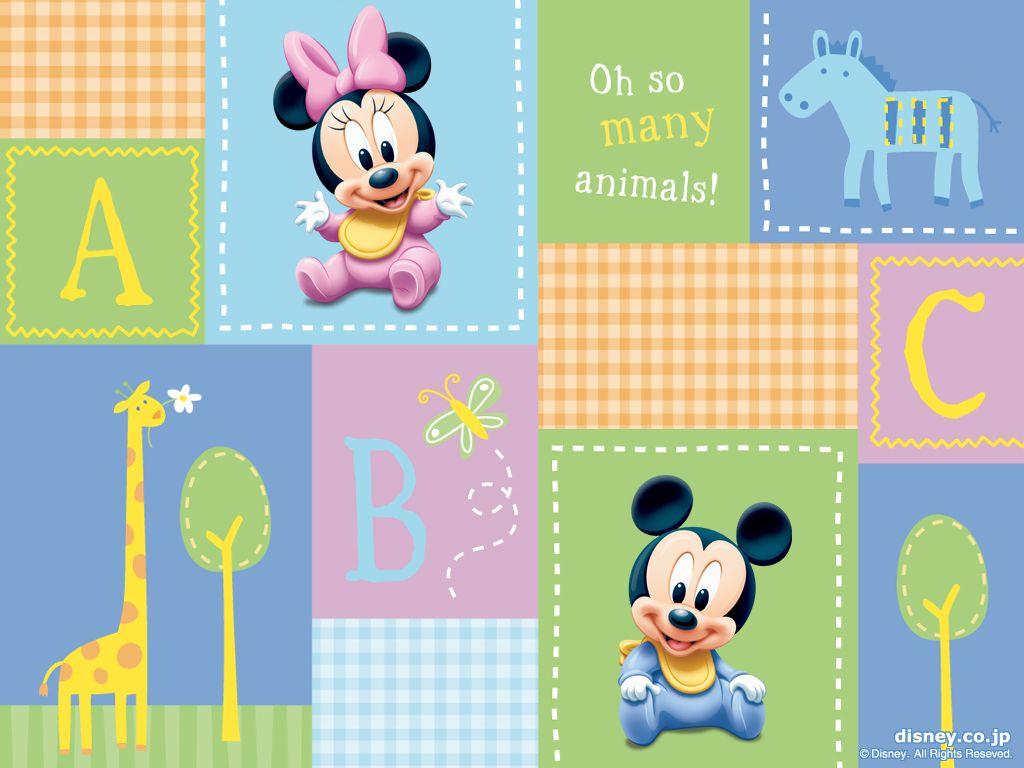 1024x768 Baby Mickey And Minnie Wallpaper E Mickey Baby HD Wallpaper