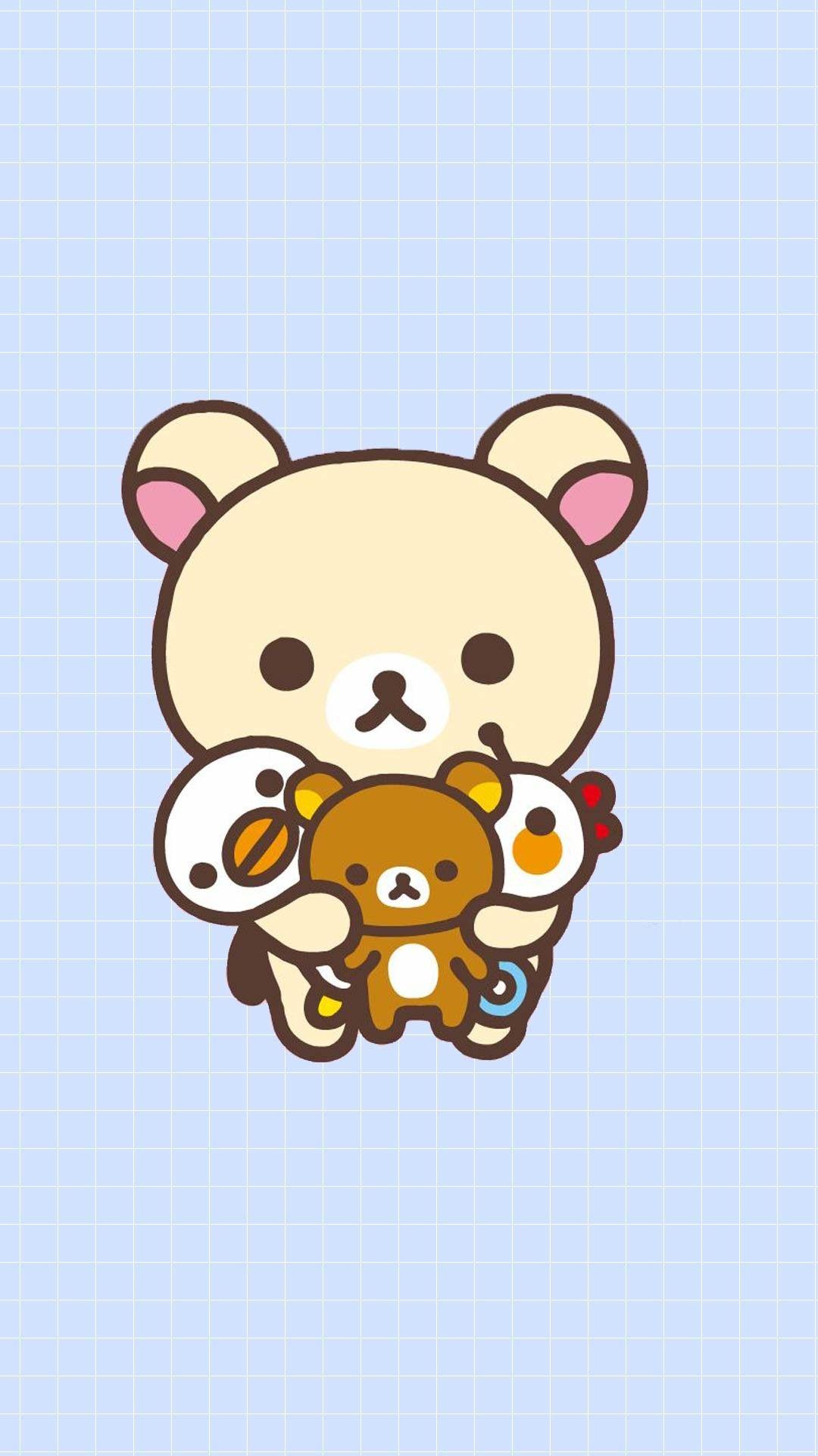 Rilakkuma Blue Wallpapers - Top Free Rilakkuma Blue Backgrounds ...