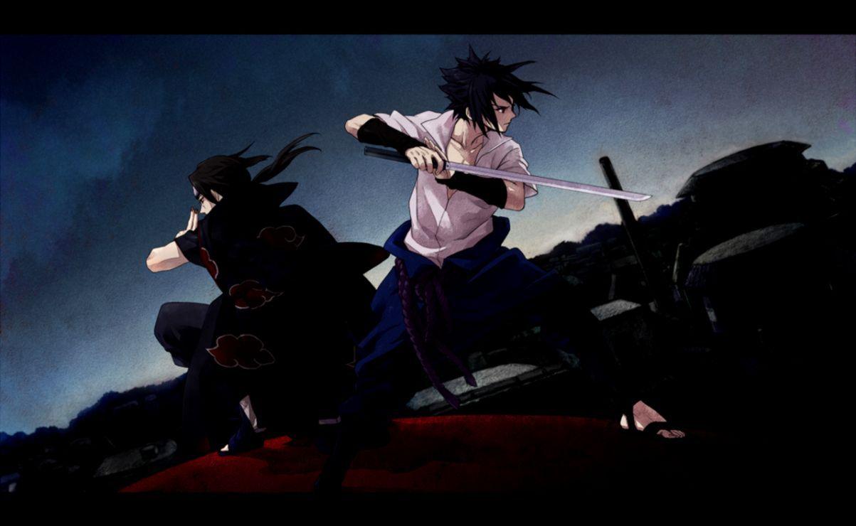 1203x740 Sasuke Itachi Akatsuki Wallpaper Desktop Background