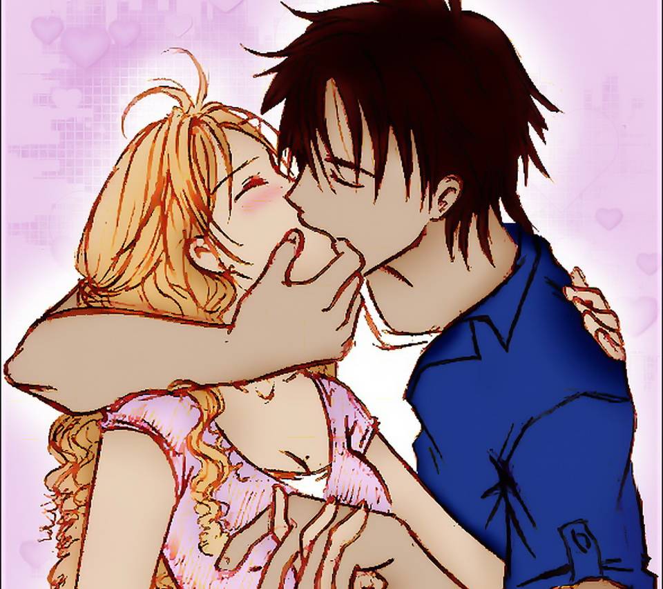960x854 Lovers Kissing HD wallpaper