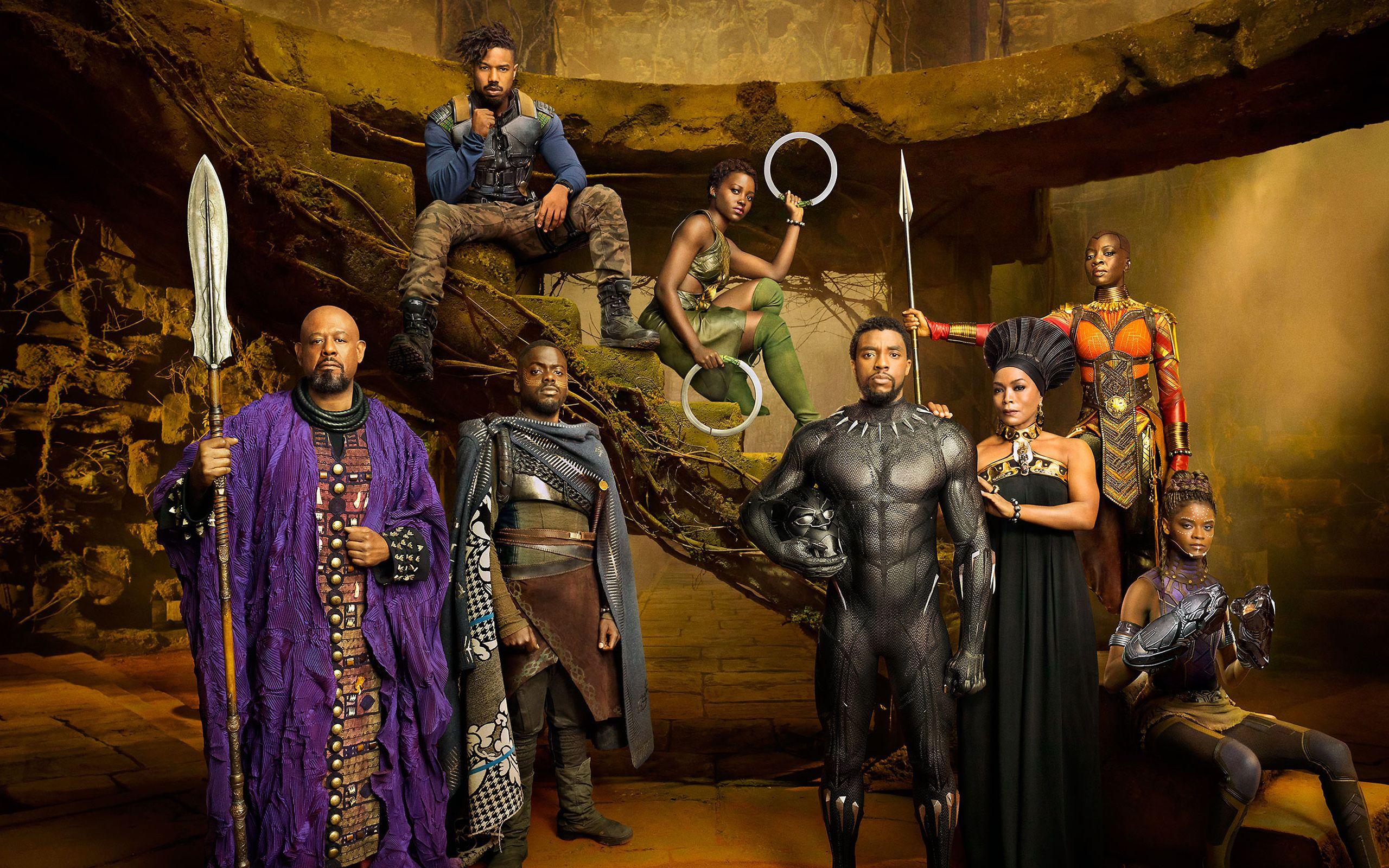 2560x1600 Black Panther 2018 Wallpaper