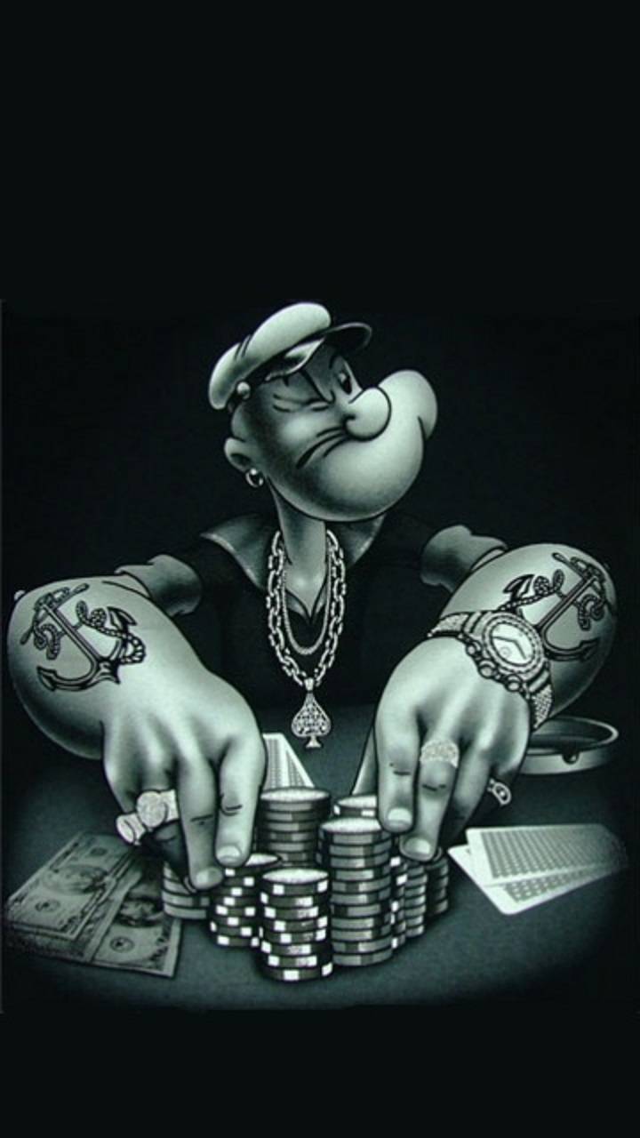 720x1280 Poker Popeye wallpaper