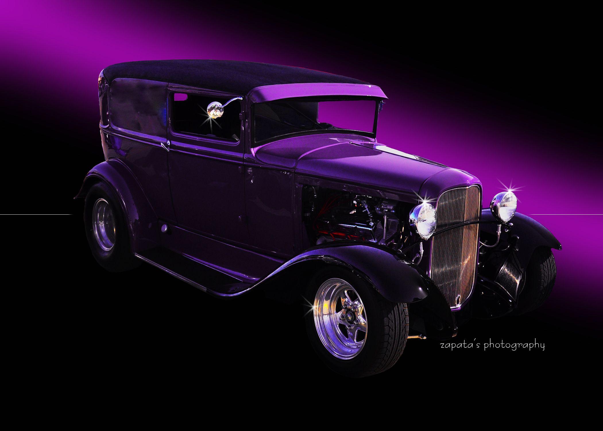 2100x1500 Vintage Purple Cars Wallpaper
