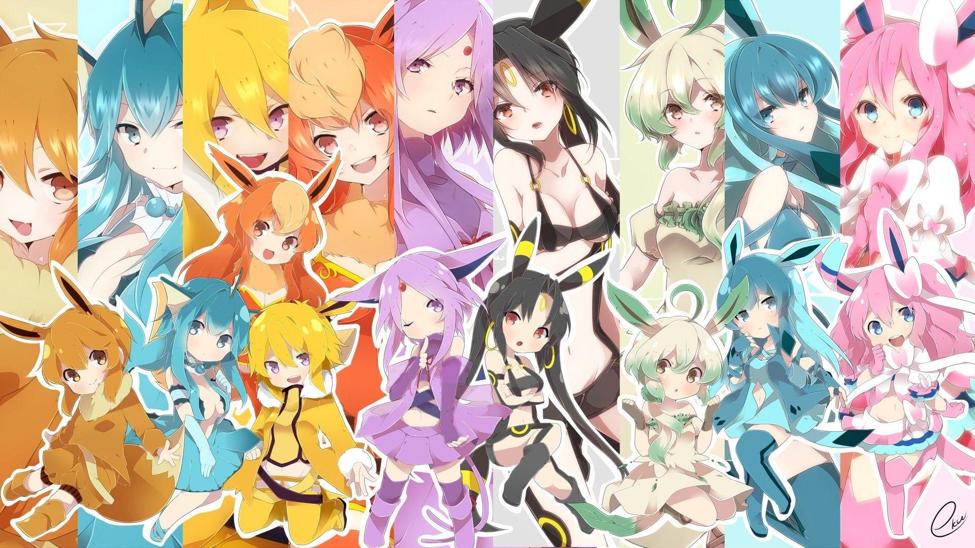 1920x1080 Chibi Pokemon Wallpaper