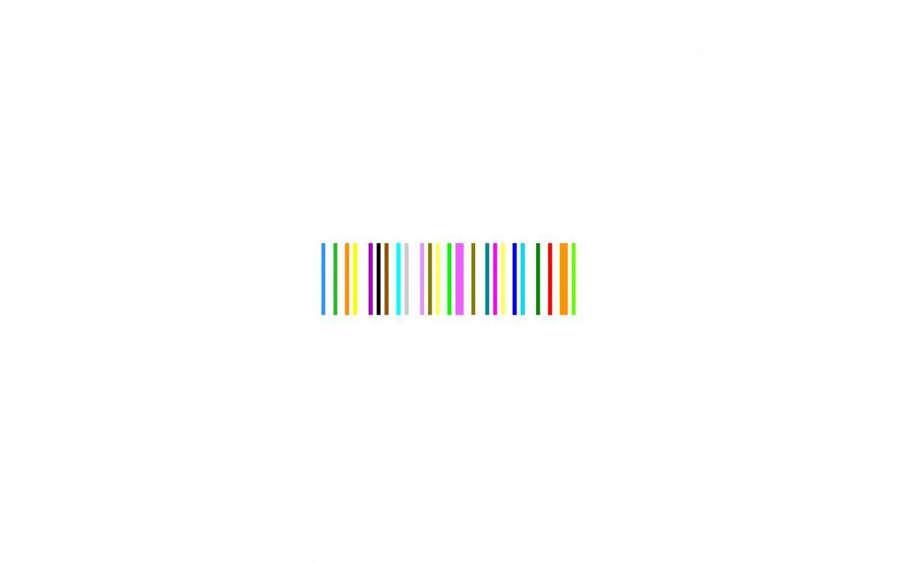 1280x804 Colored Bar Codes wallpaper. Colored Bar Codes