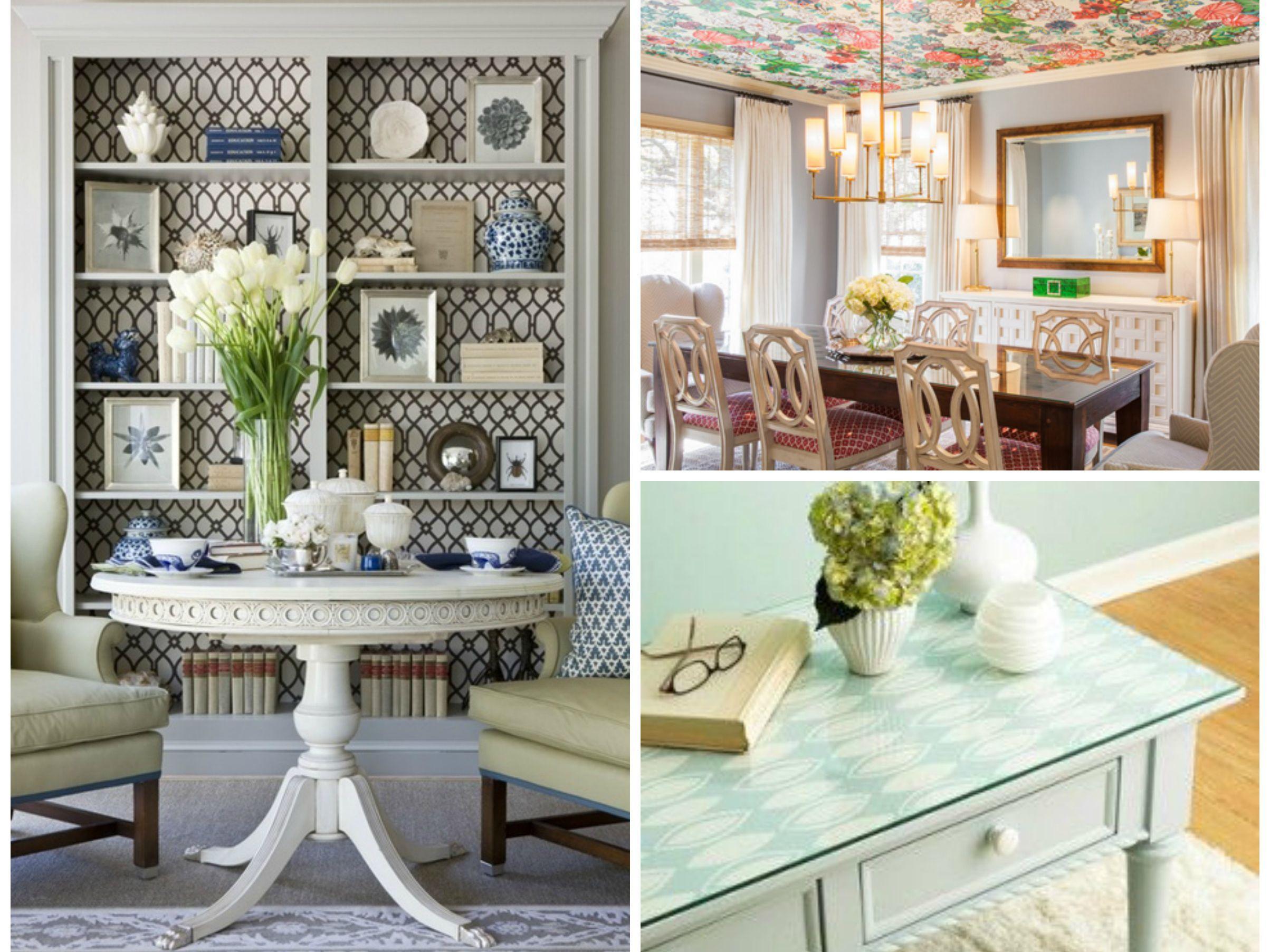 2407x1805 Ways to Use Wallpaper in a Living Room