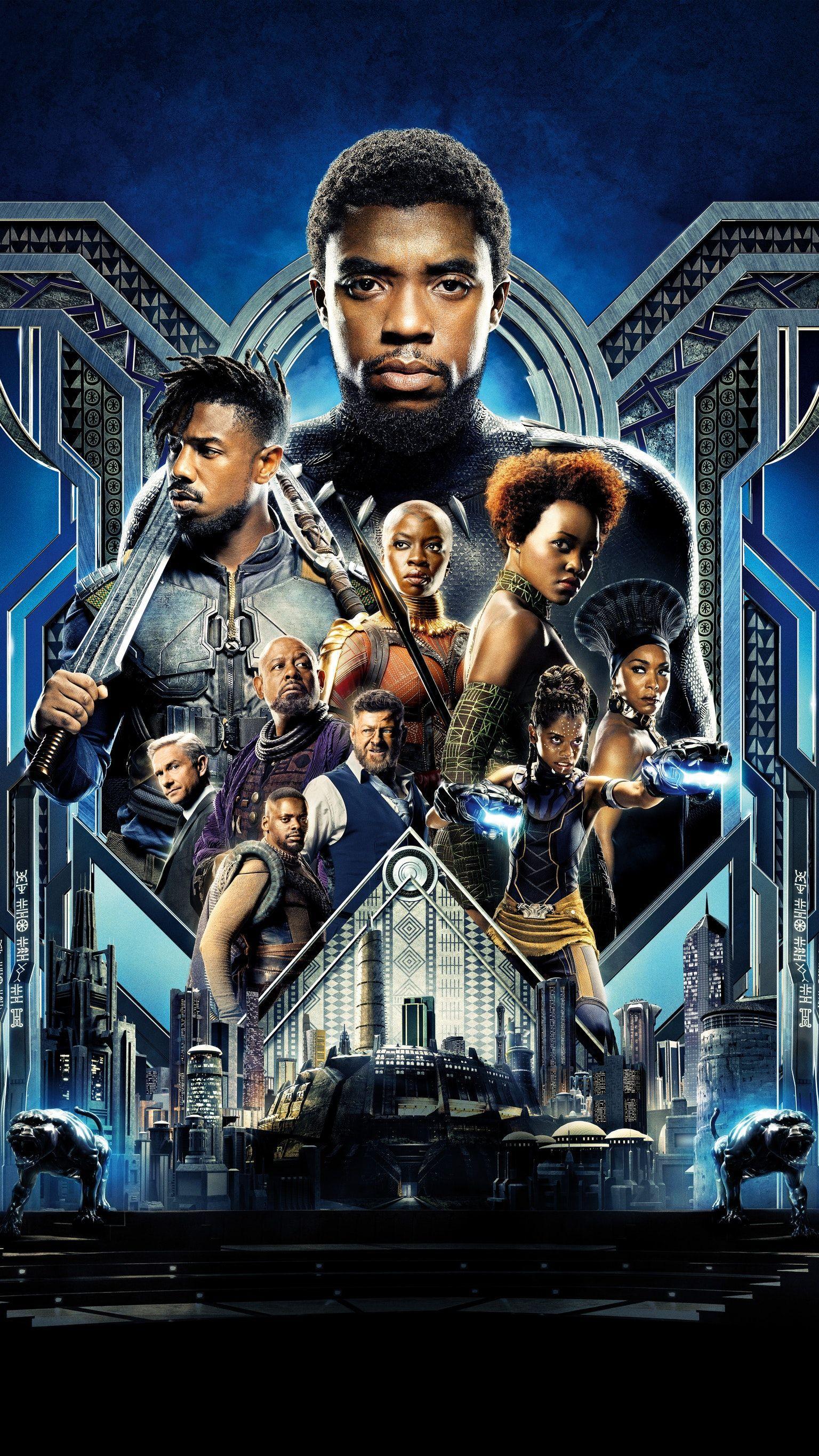 1536x2732 Black Panther (2018) Phone Wallpaper. Black panther and Marvel