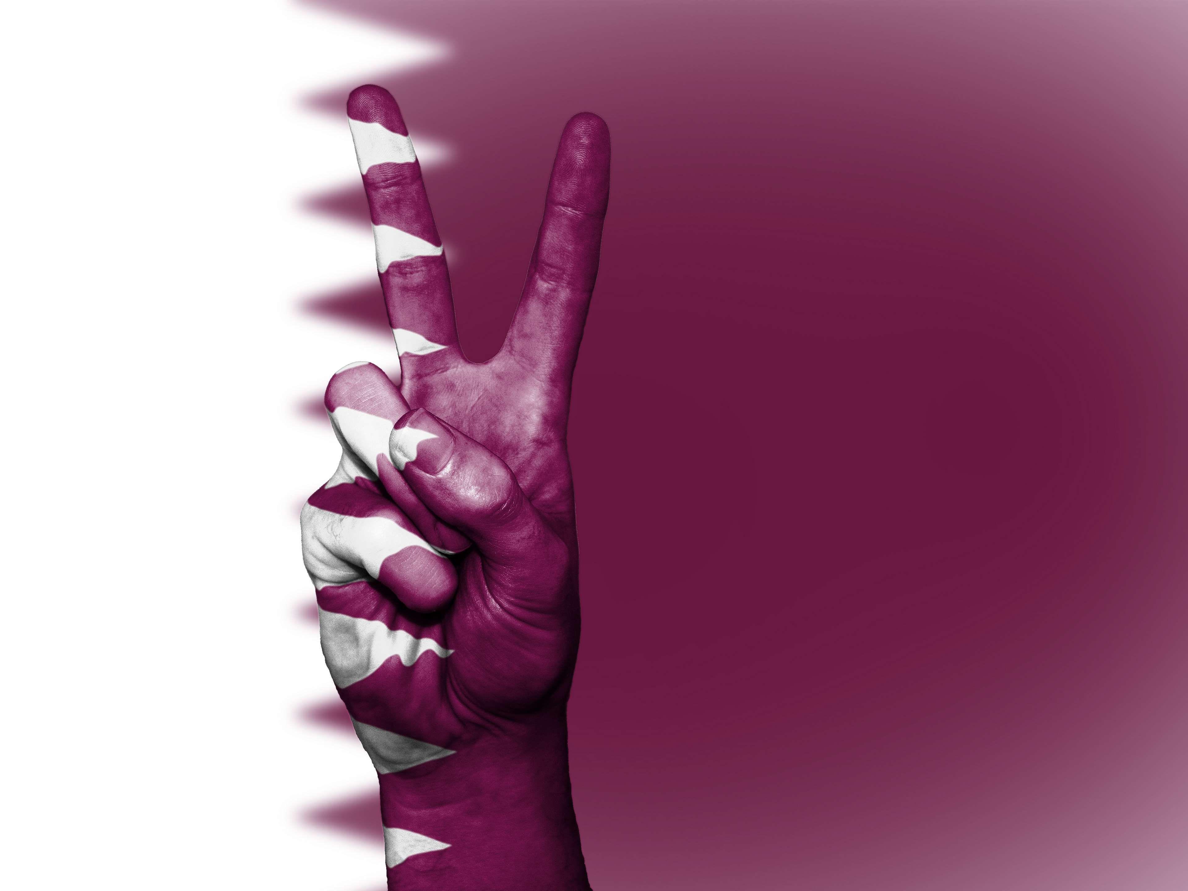 3840x2880 Qatar Flag Wallpaper