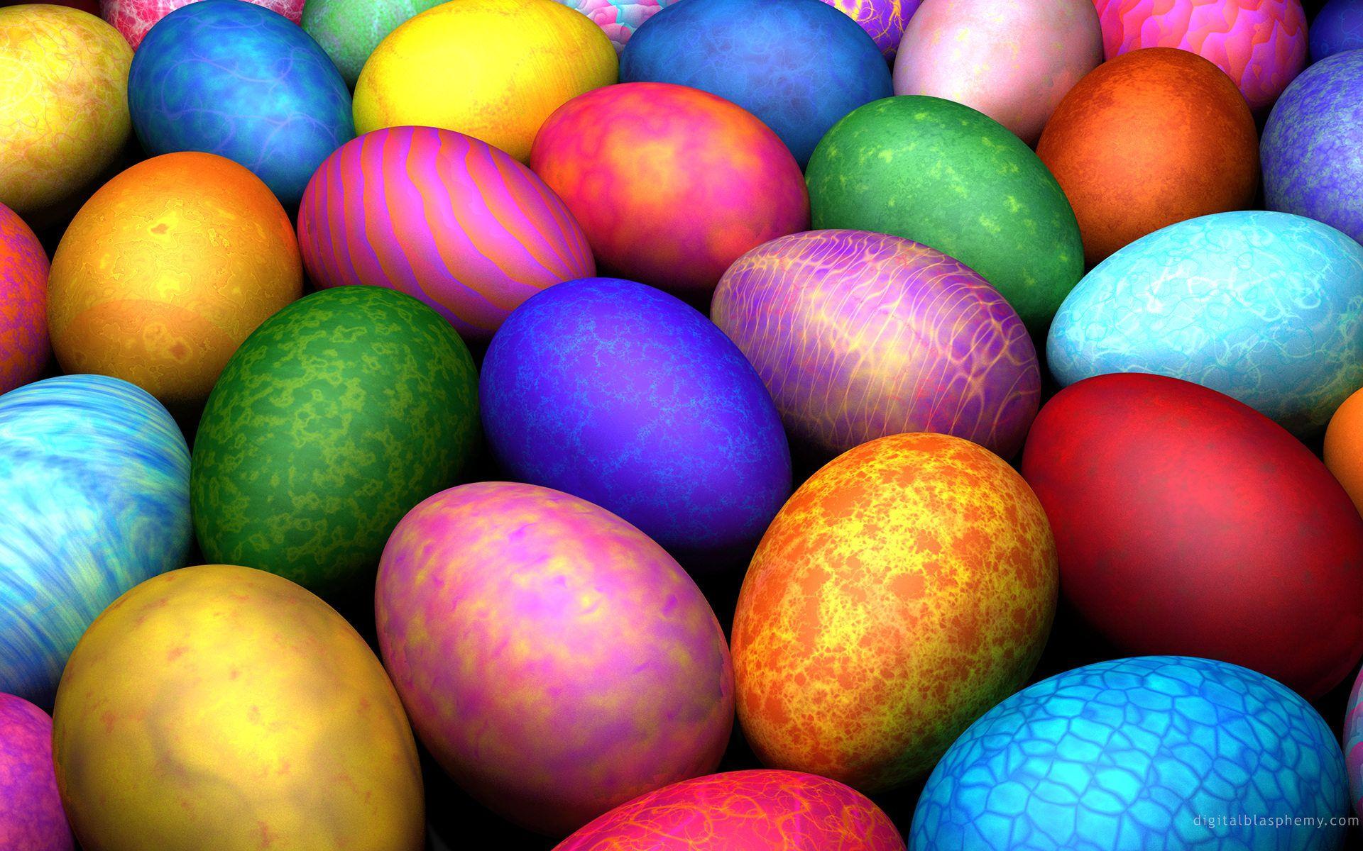 1920x1200 Download: Easter Eggs HD Wallpaper. Eggstravaganza