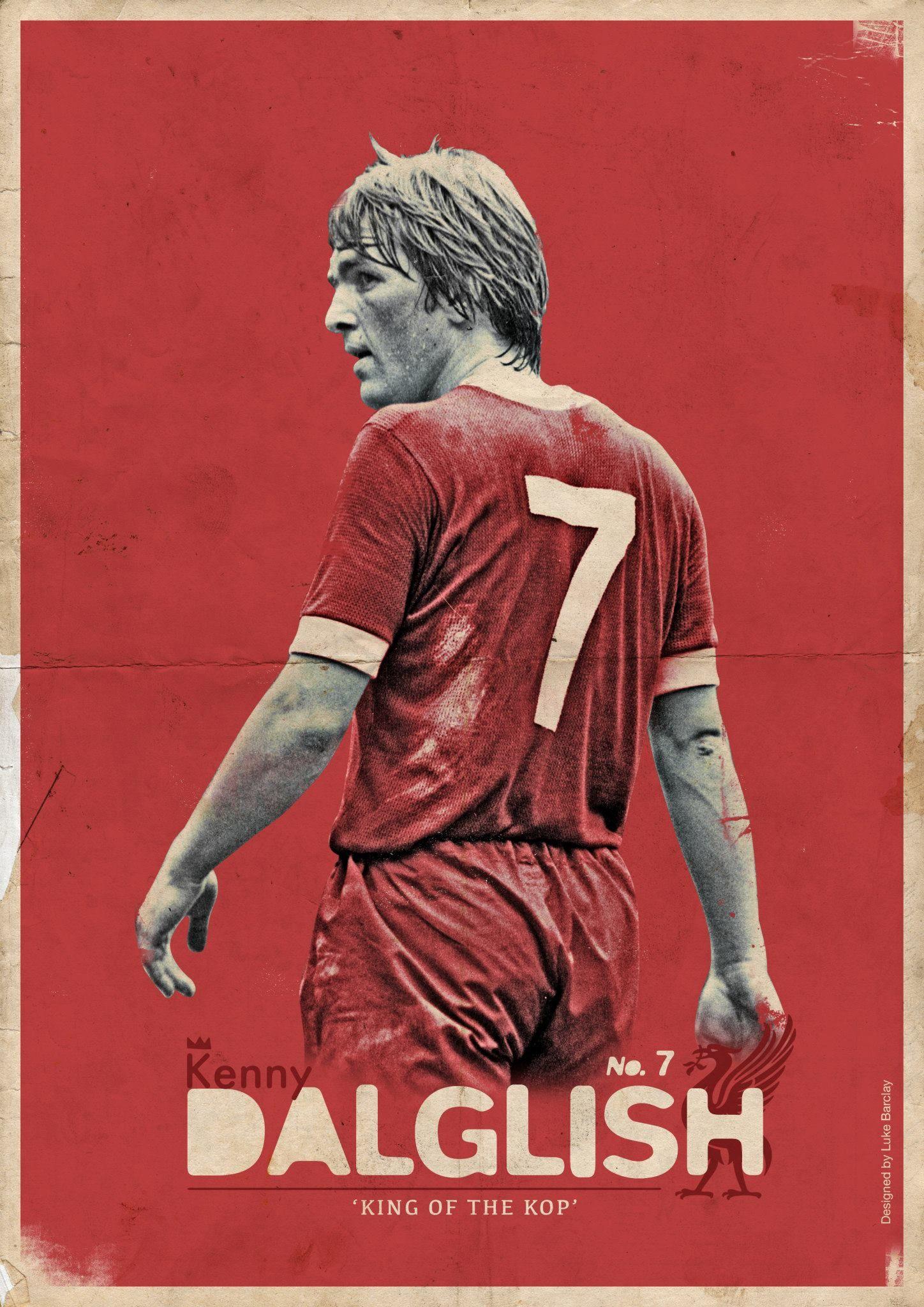 1448x2048 Kenny Dalglish, by Luke Barclay. Liverpool football, Liverpool football club, Liverpool