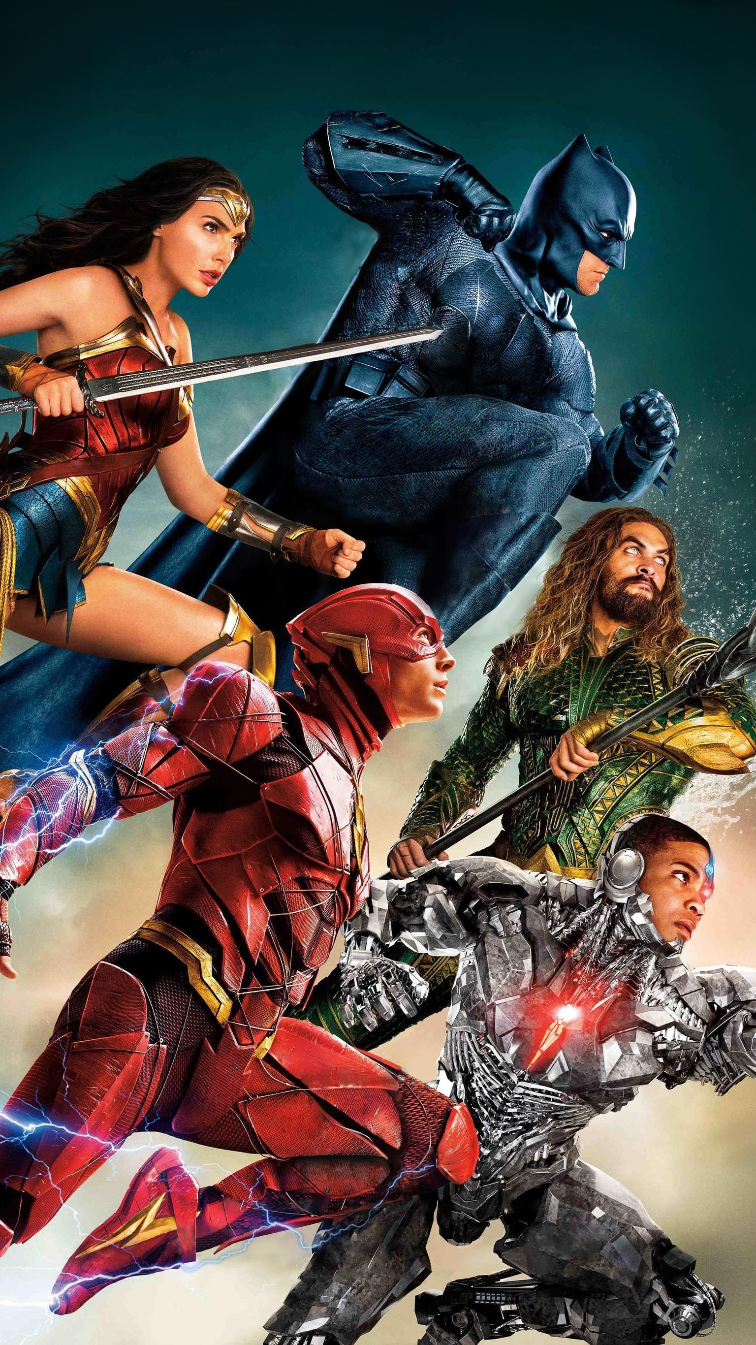 1536x2732 Justice League (2017) Phone Wallpaper. Moviemania. Dc comics wallpaper, Justice league Dc comics heroes