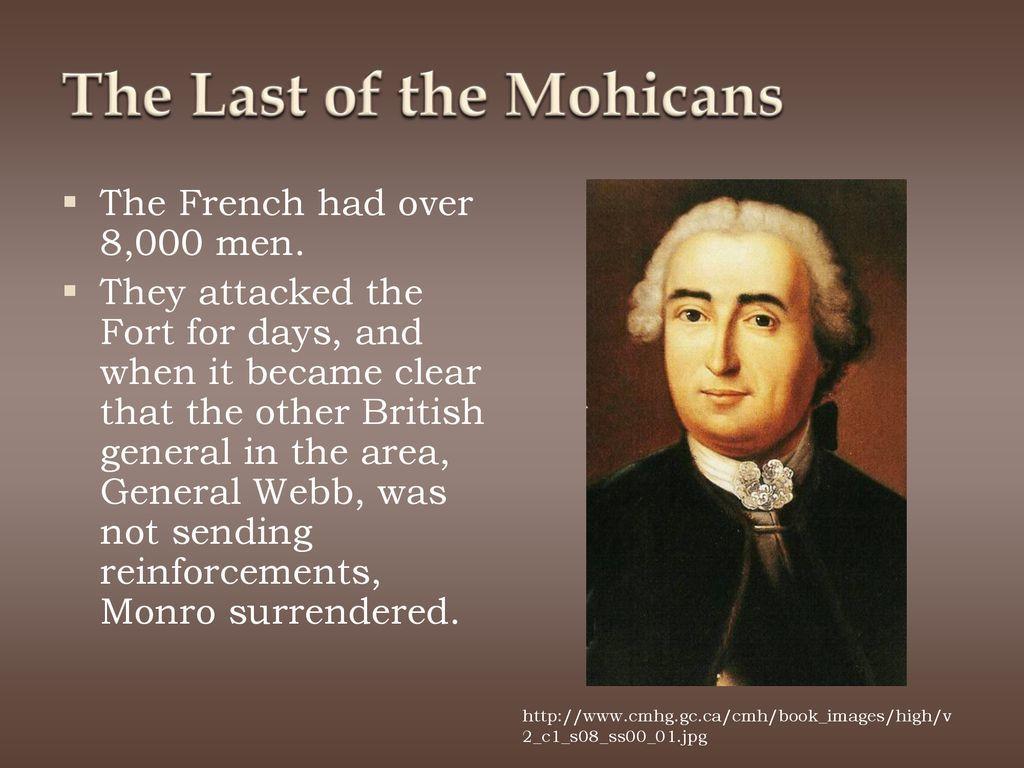 1024x768 The Last of The Mohicans