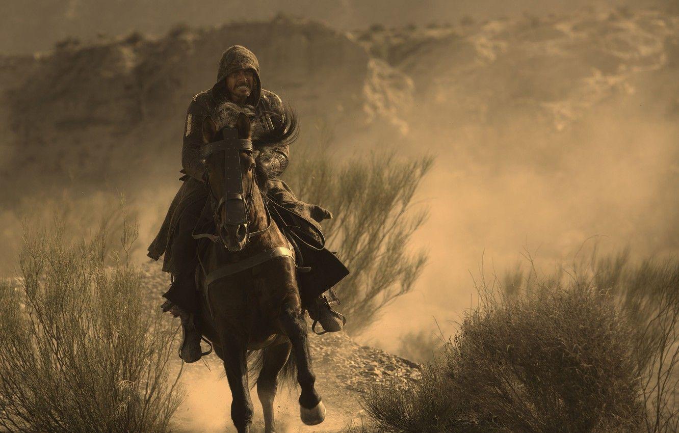 1332x850 Wallpaper cinema, wallpaper, rock, Assassins Creed, game, hitman, desert, dust, man, sand, movie, Assassin's Creed, animal, assassin, film, powerful image for desktop, section фильмы