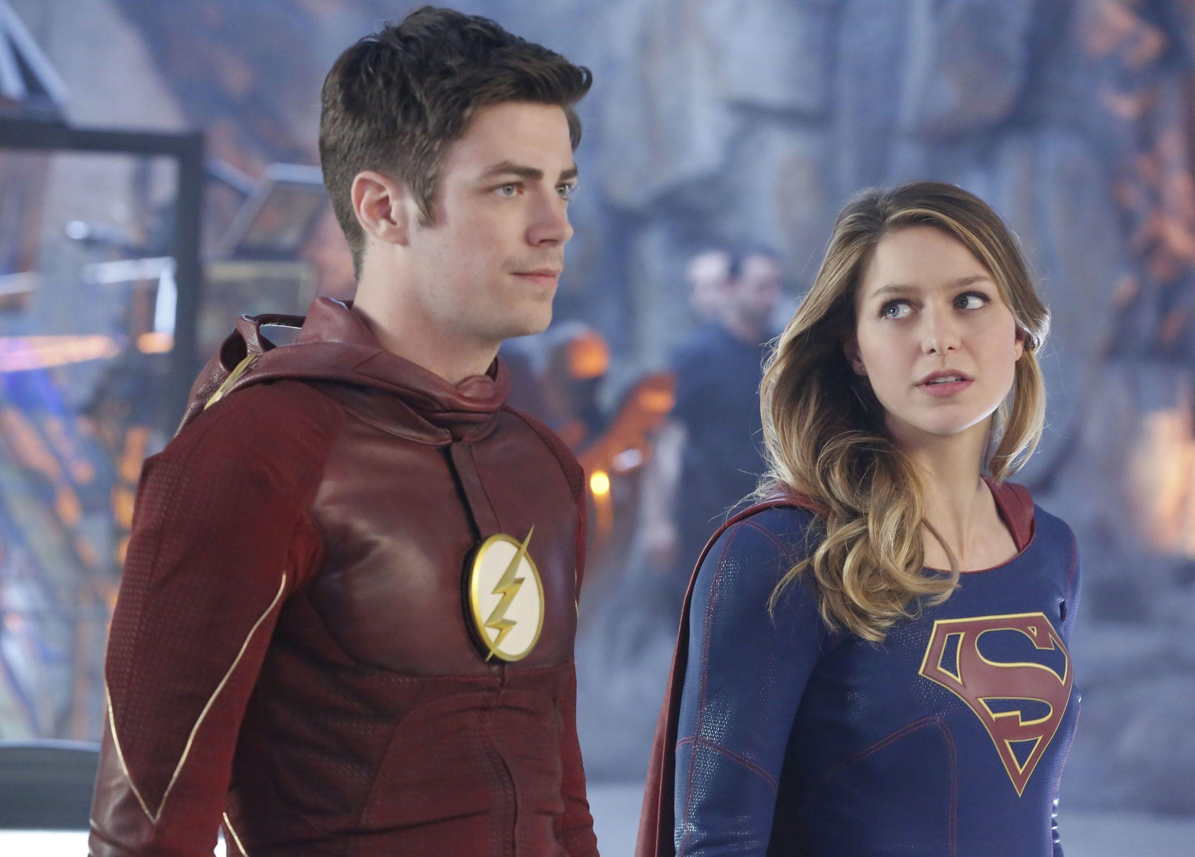 2400x1722 Flash And Supergirl, HD Tv Shows, 4k Wallpaper, Image, Background, Photo and Picture